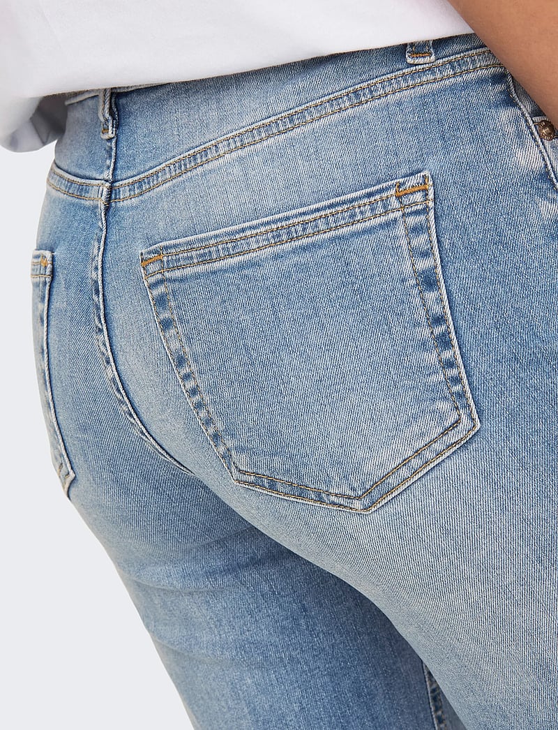 ONLY - ONLBLUSH MID STRAIGHT DNM TAI467 NOOS - raka jeans - light blue denim - 4