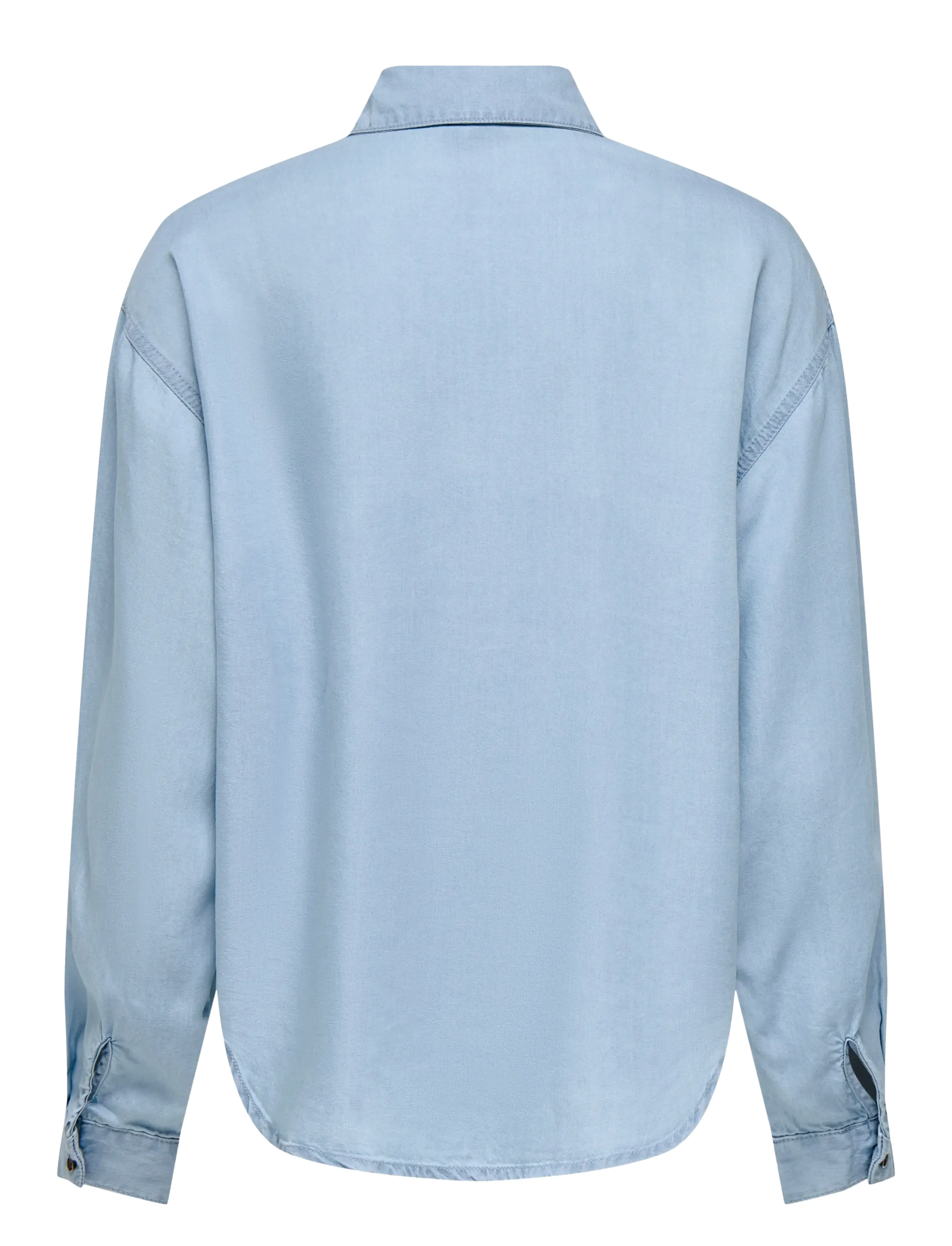 ONLY - ONLCHARIS LIFE LS SHIRT CC WVN - light blue denim - 2