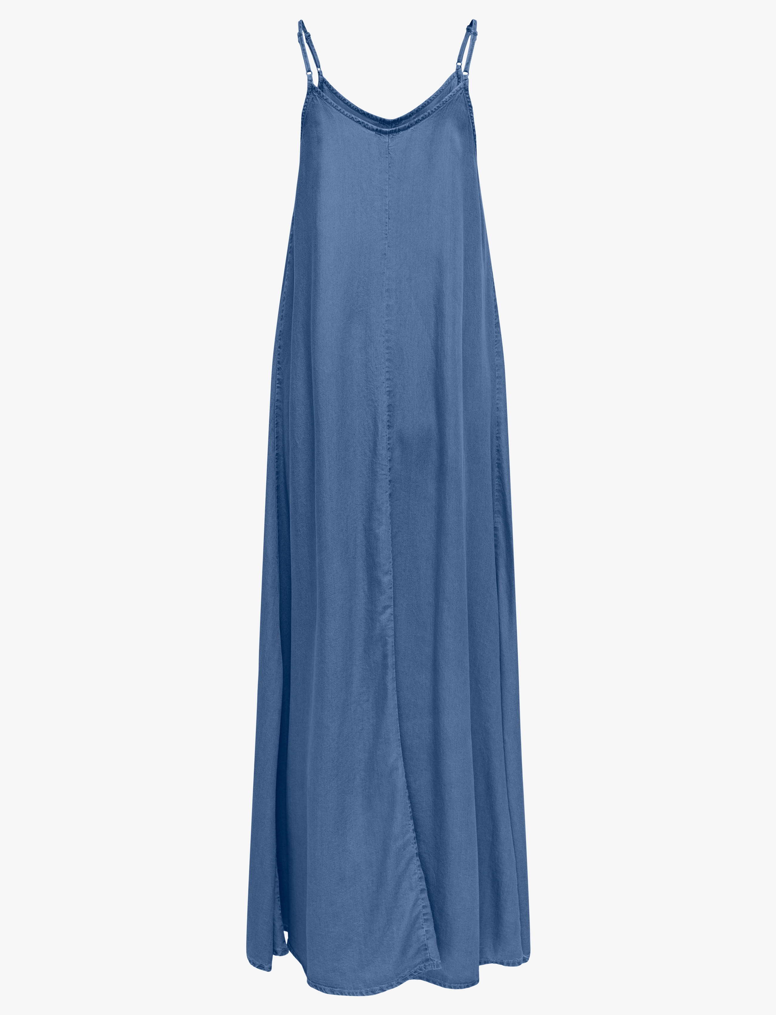 ONLY - ONLCHARIS LIFE STRAP MAXI DRESS CC WVN - schlupfkleider - medium blue denim - 1