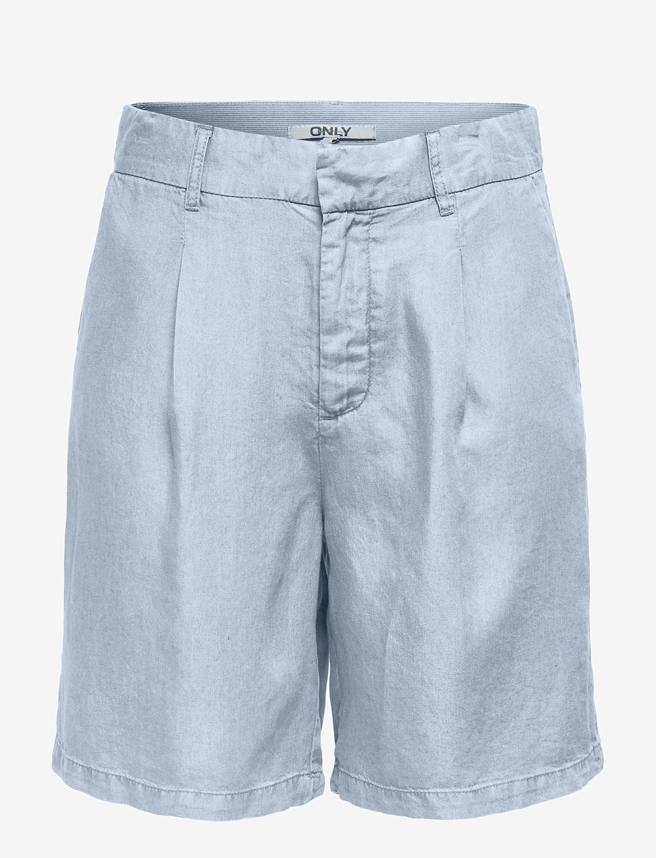 ONLY - ONLCHARIS LIFE MW LONG SHORT CC WVN - lühikesed vabaajapüksid - light blue denim - 0