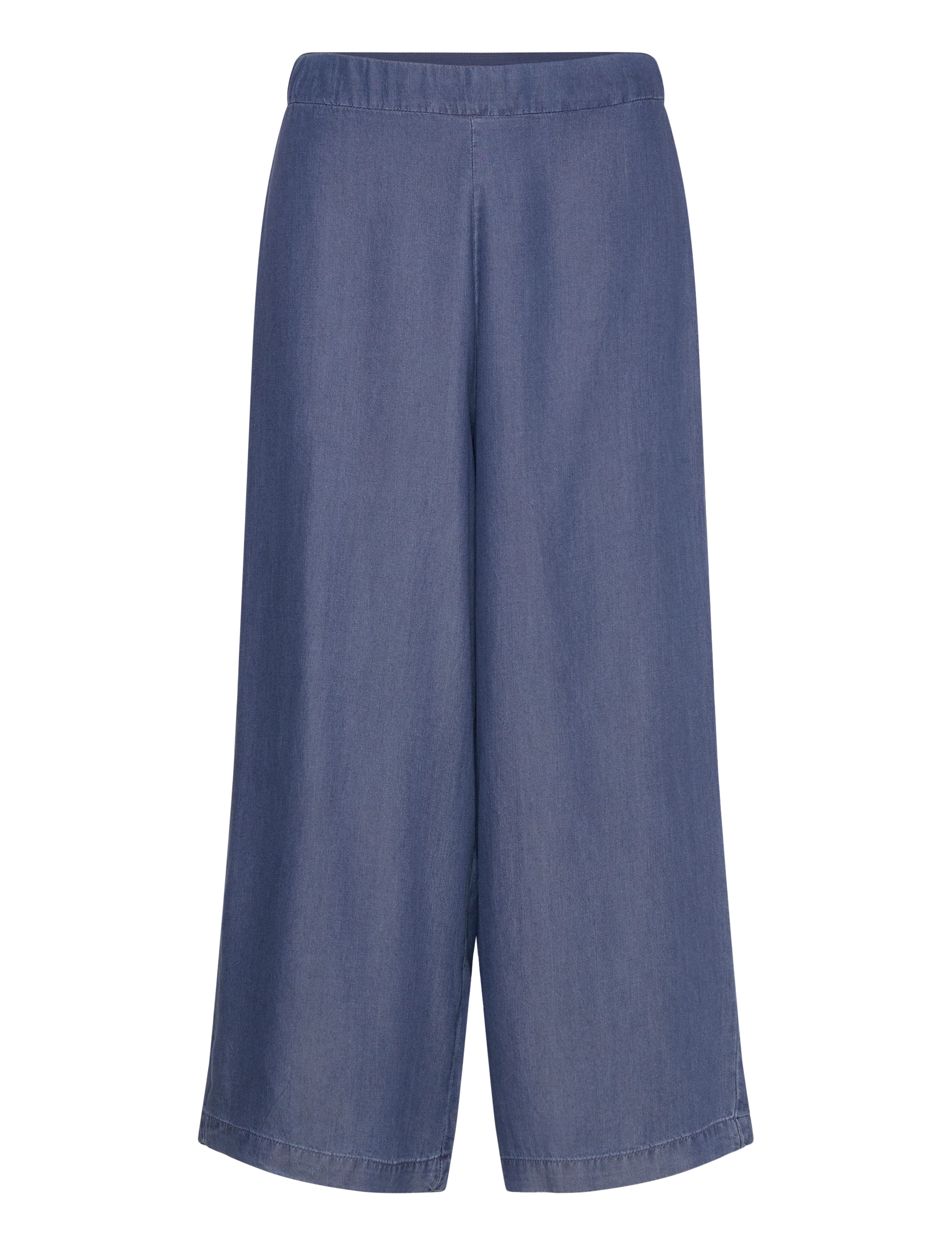 ONLY ONLCHARIS LIFE LONG CULOTTE PANT CC WVN - Kleidung - DARK BLUE DENIM / blue