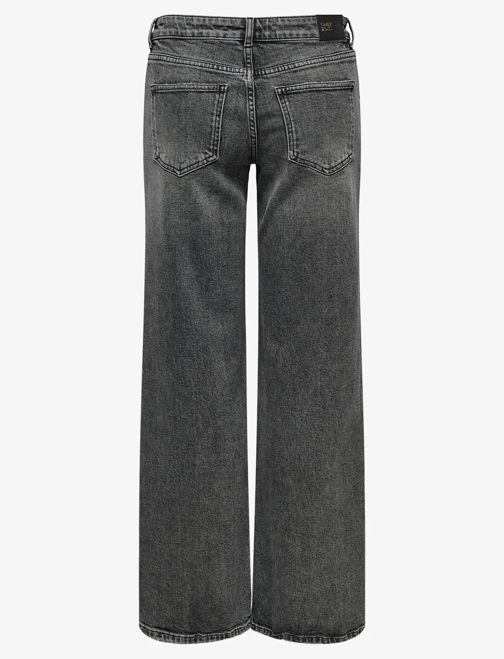 ONLY - ONLJUICY LW WIDE DNM DOT890 NOOS - vida jeans - dark grey denim - 2
