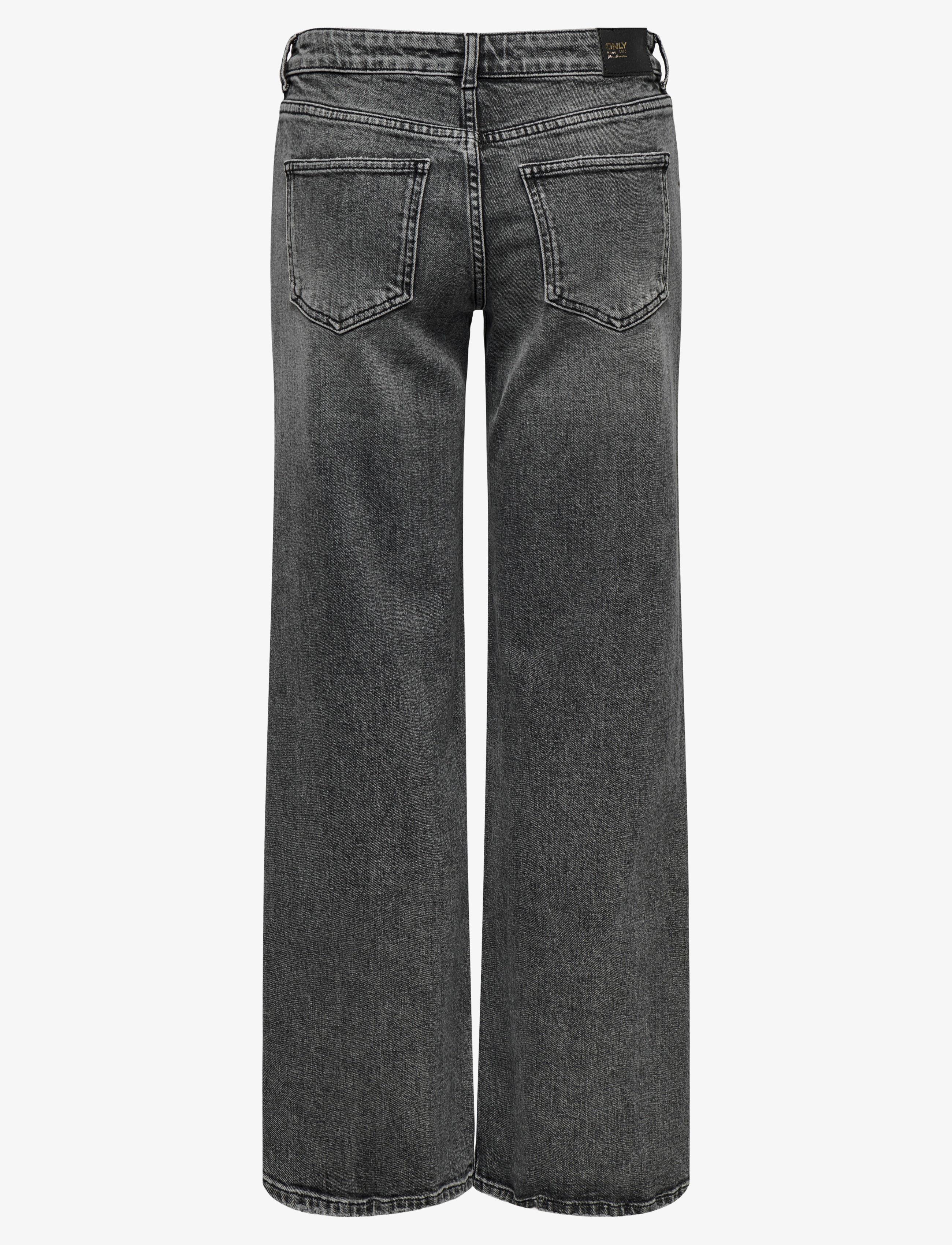 ONLY - ONLJUICY LW WIDE DNM DOT890 NOOS - dark grey denim - 2