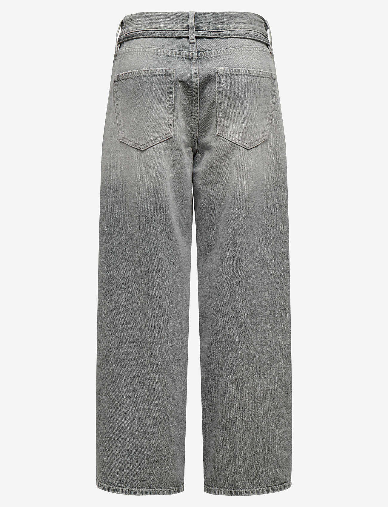 ONLY - ONLGIANNA MW STRAIGHT DOT757 DNM NOOS - brede jeans - medium grey denim - 2