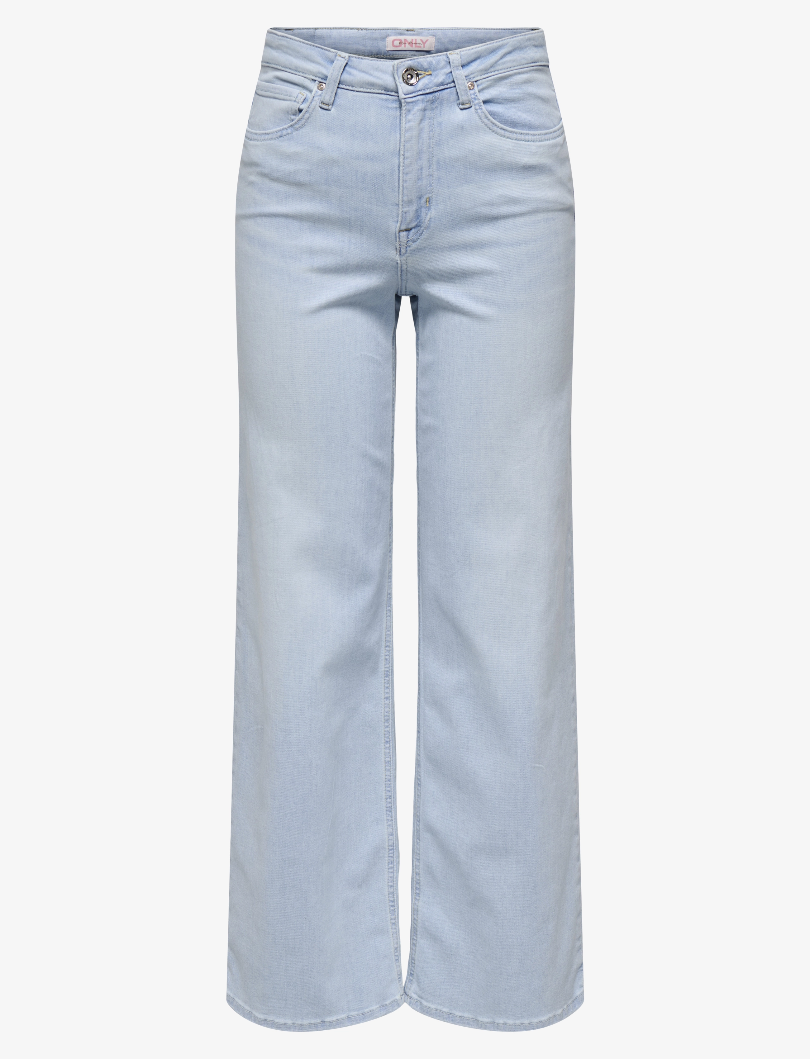 ONLY ONLMADISON BLUSH HW WIDE DNM CRO495 NOOS - Jeans - LIGHT BLUE BLEACHED DENIM / blue