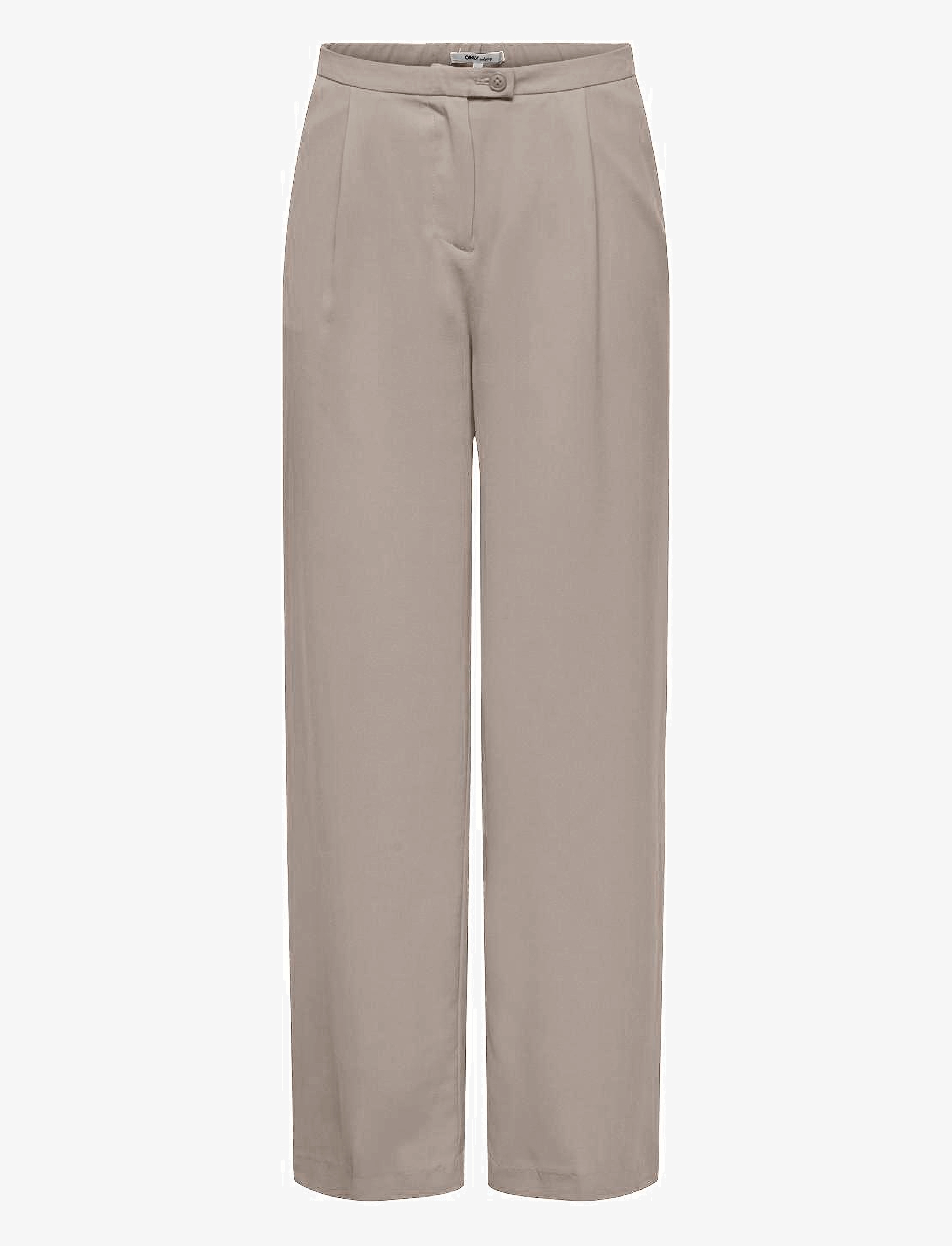 ONLY ONLLEILA LIFE MW WIDE PANT CC TLR - Püksid - STRING / grey