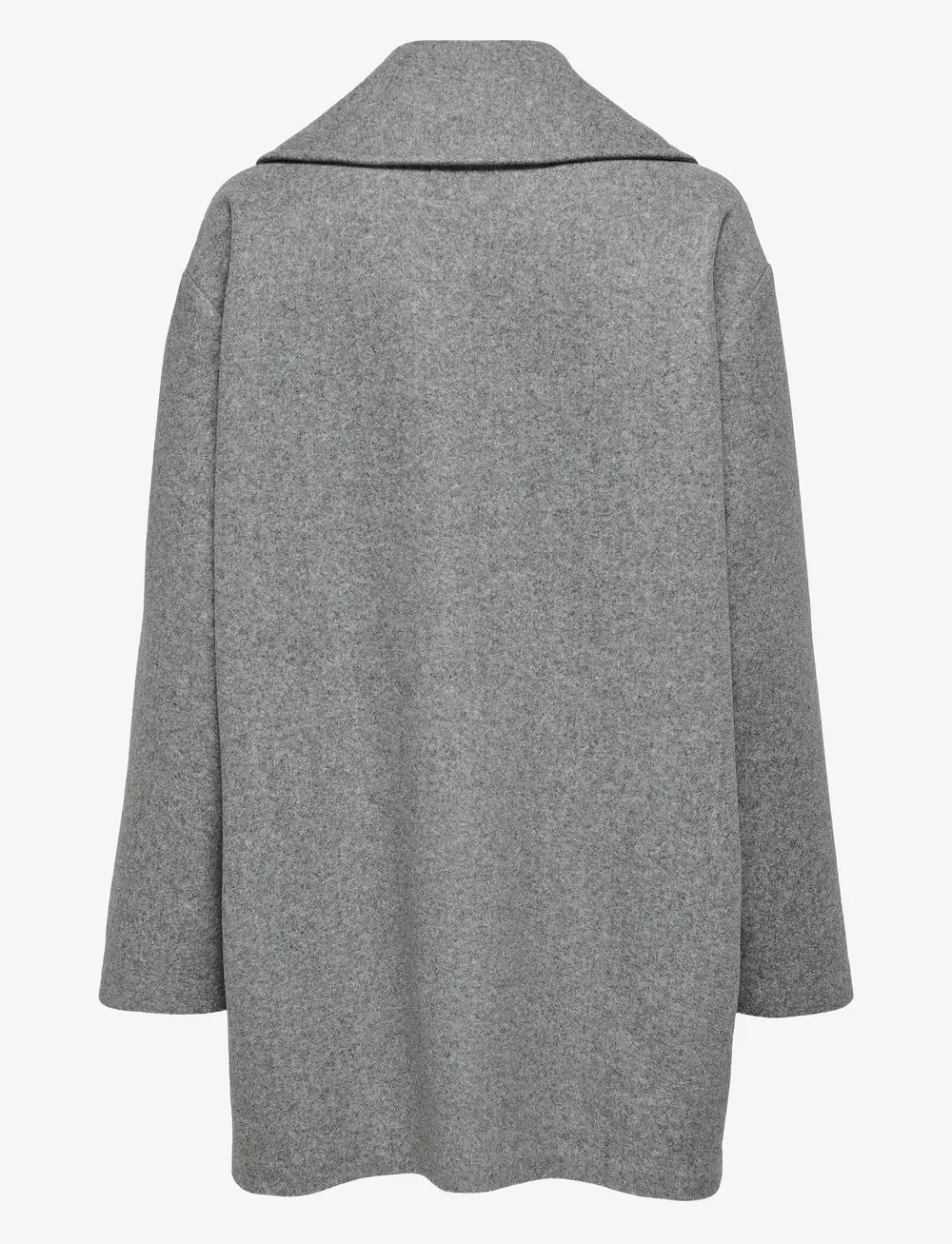 ONLY - ONLNANCY LIFE LOOSE COAT CS OTW - kevadmantlid - medium grey melange - 1