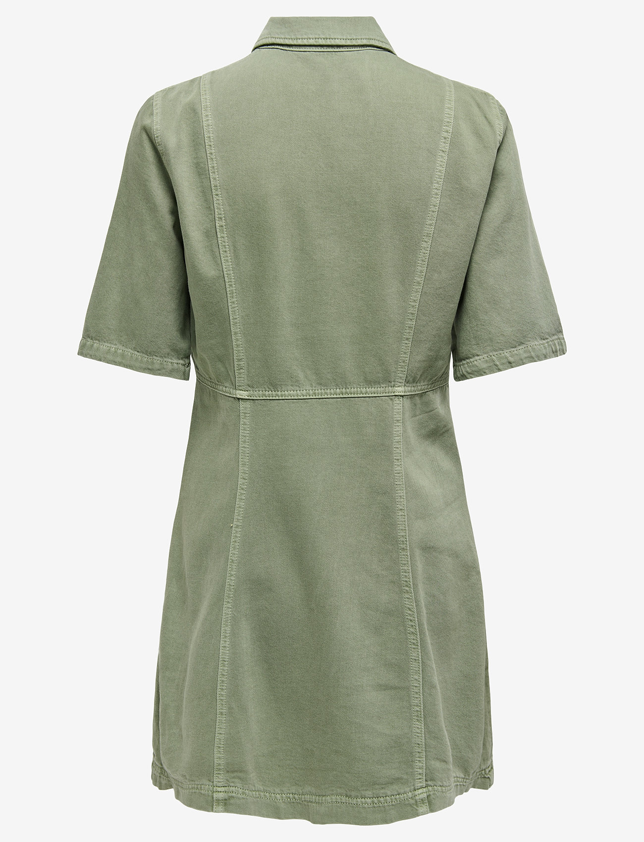 ONLY - ONLSILLA 2/4 SHORT BUTTON DRESS CC PNT - hemdkleider - mermaid - 2