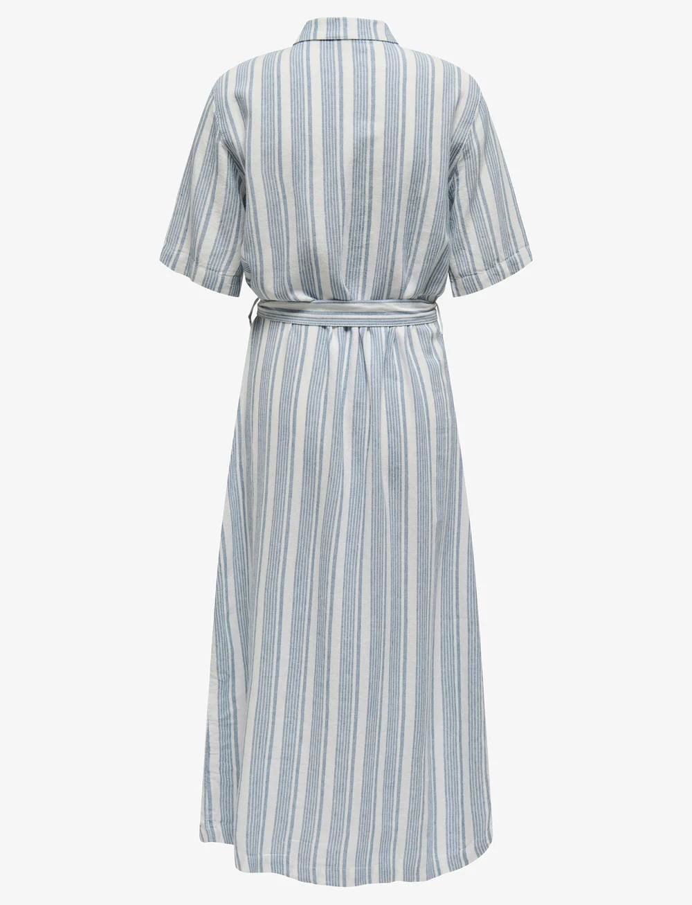 ONLY - ONLCARO S/S LINEN BL BELT DRESS CC PNT - hemdkleider - coronet blue - 2