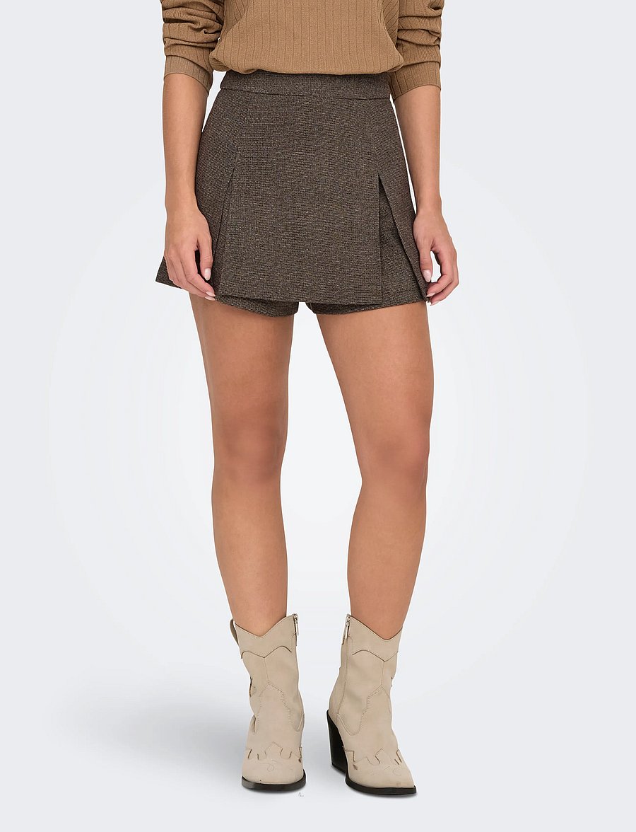 ONLY - ONLELLY-DELL HW PLEAT SKORT TLR NOOS - black - 0