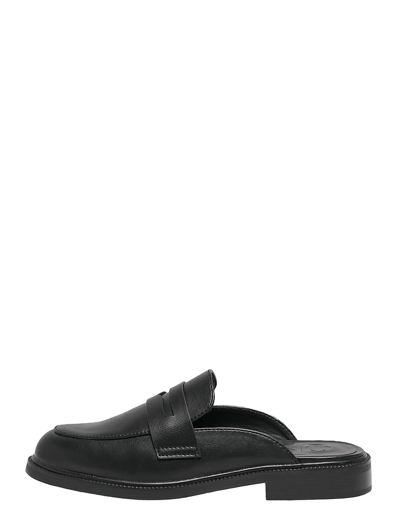 ONLY - ONLLUX-10 PU MULE - mules med klack - black - 0