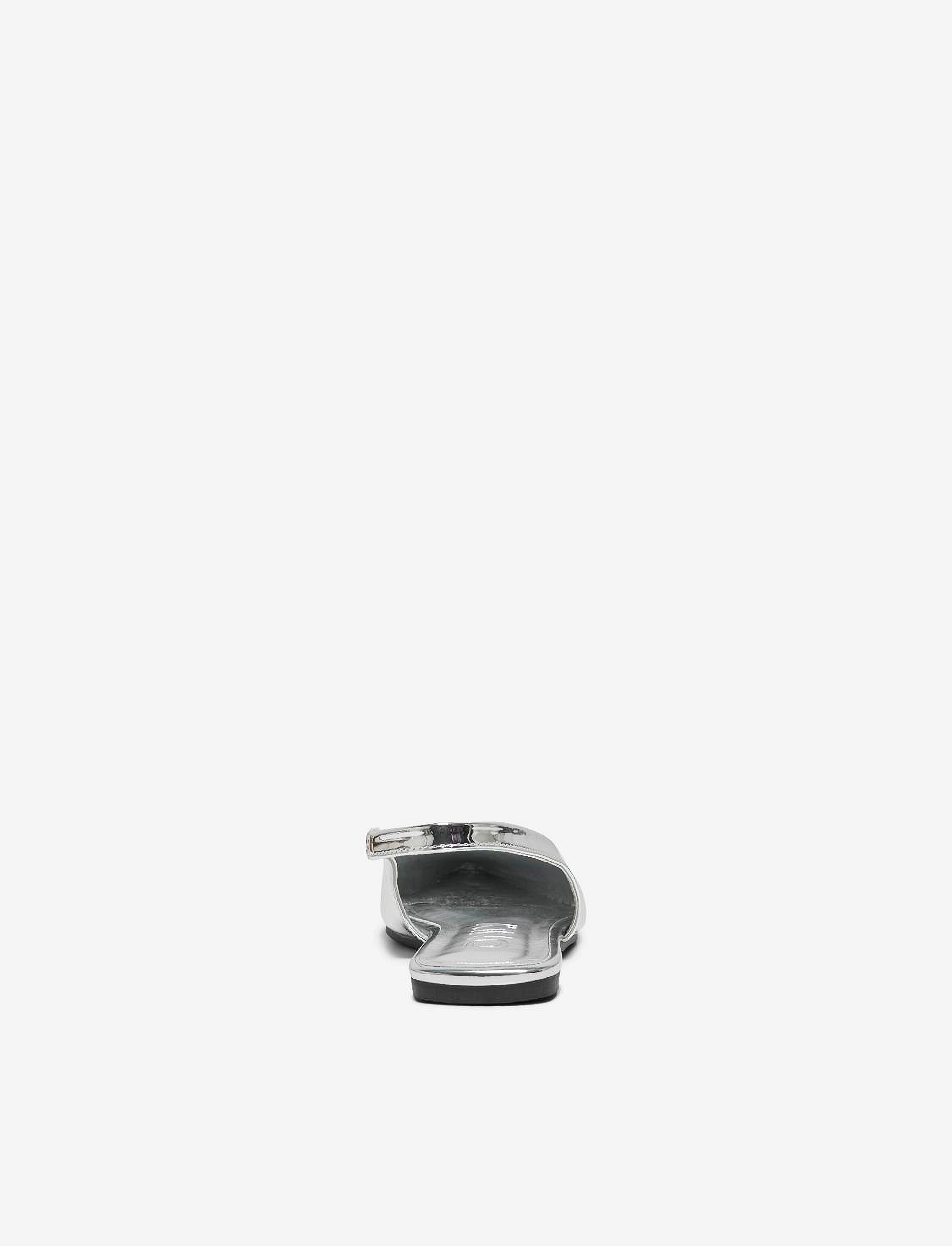 ONLY - ONLAURA-2 PU SLINGBACK BALLARINA - laveste priser - silver - 5