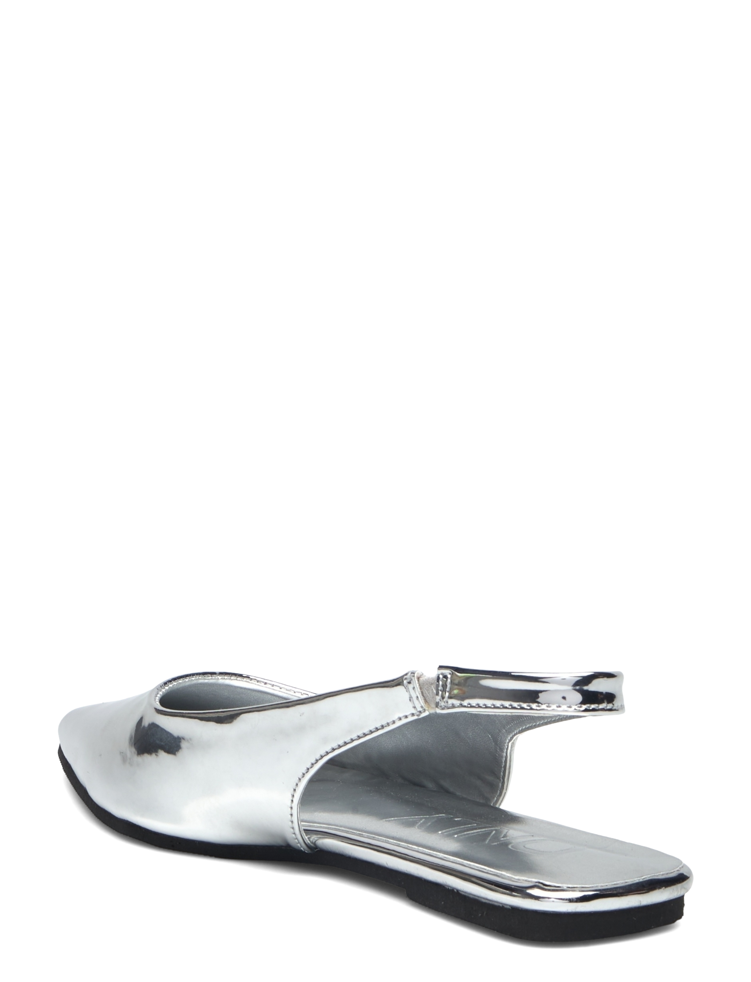 ONLY - ONLAURA-2 PU SLINGBACK BALLARINA - laveste priser - silver - 2
