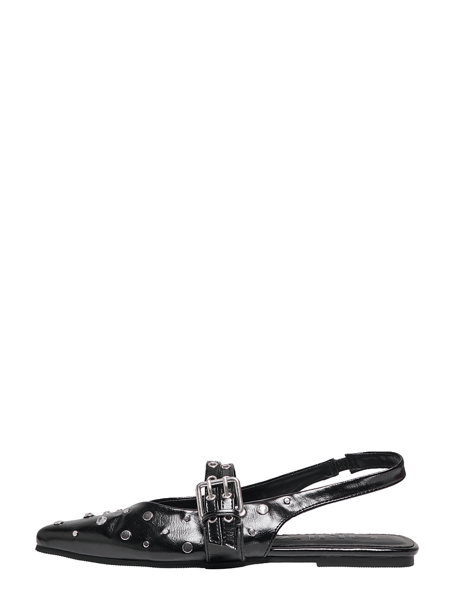 ONLY - ONLAURA-5 PU SLINGBACK BUCKLE BALLARINA - besondere anlässe - black - 1