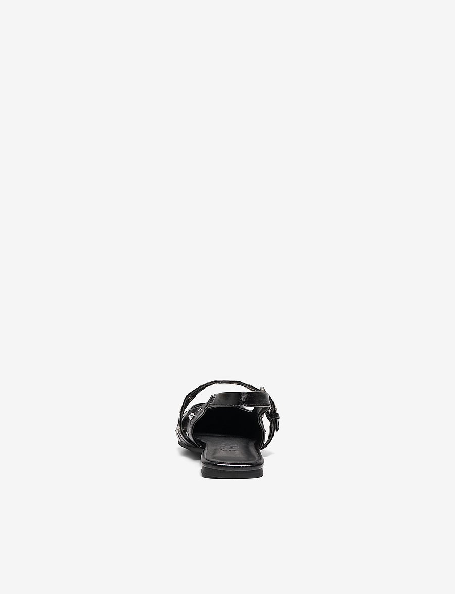 ONLY - ONLAURA-5 PU SLINGBACK BUCKLE BALLARINA - besondere anlässe - black - 2