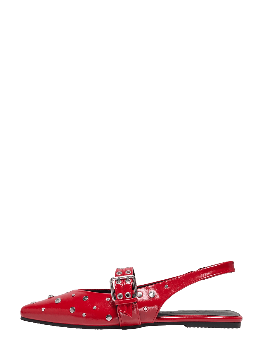 ONLY - ONLAURA-5 PU SLINGBACK BUCKLE BALLARINA - besondere anlässe - high risk red - 0