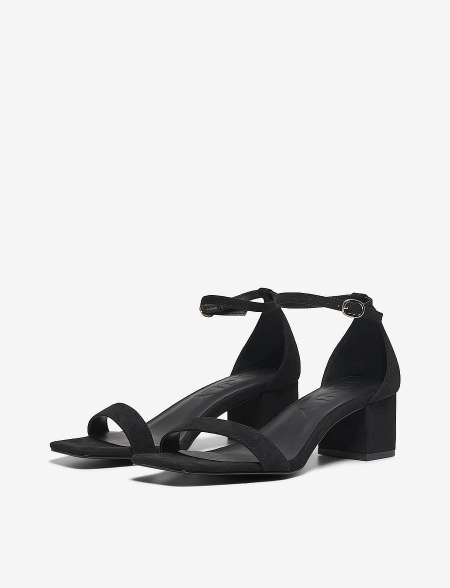 ONLY - ONLHANNA-5 MF HEELED SANDAL - black - 4
