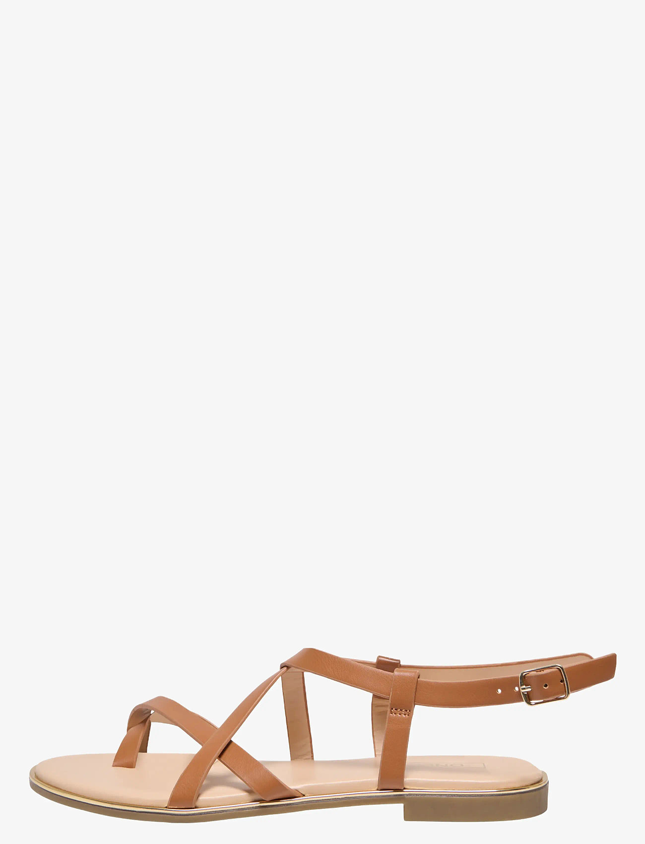 ONLY - ONLMARI-2 PU SANDAL - gladiator-sandalen - cognac - 1