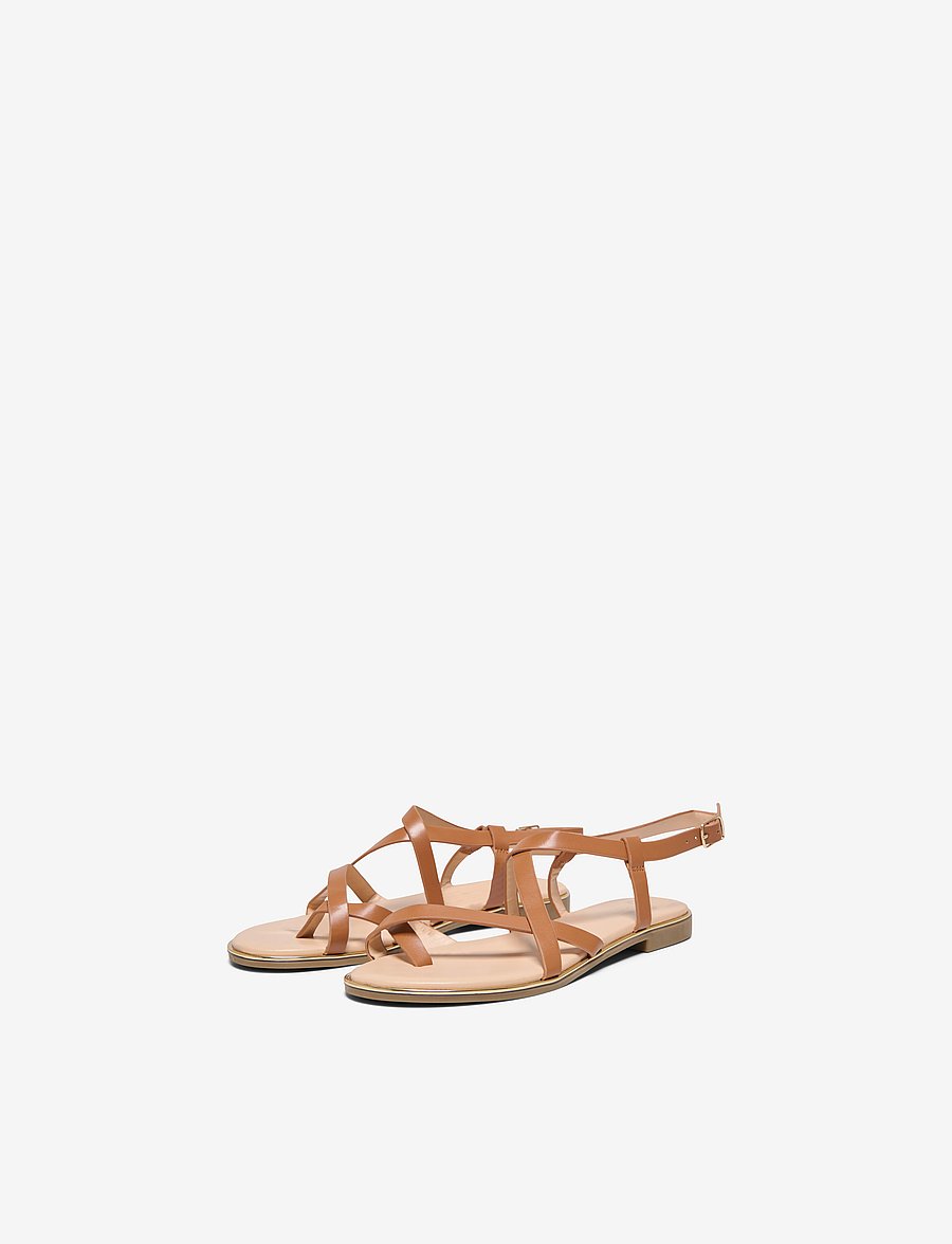 ONLY - ONLMARI-2 PU SANDAL - gladiatora sandales - cognac - 3
