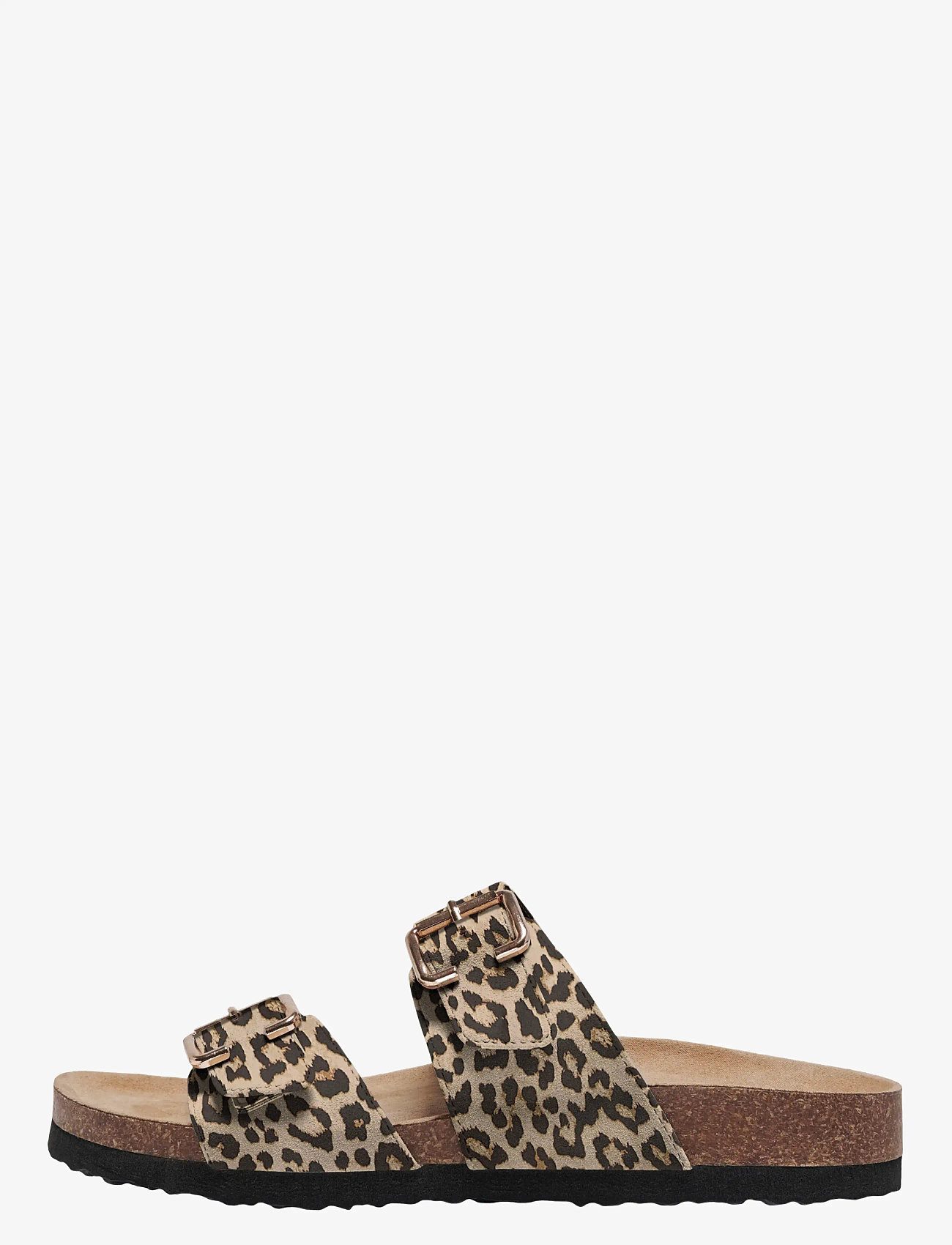 ONLY - ONLMAXI-13 LEO STRAP BUCKLE SANDAL - flade sandaler - beige - 1