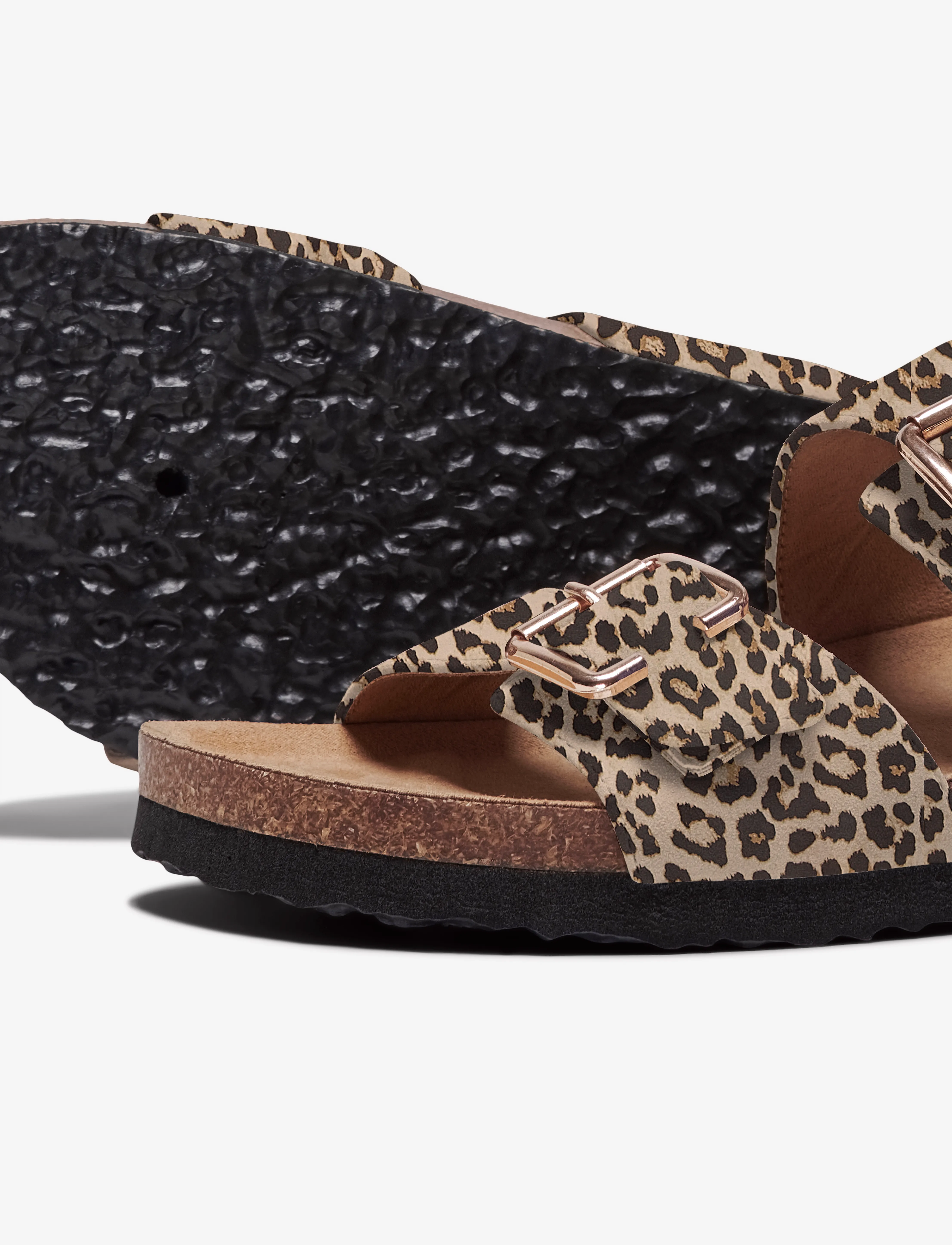 ONLY - ONLMAXI-13 LEO STRAP BUCKLE SANDAL - laveste priser - beige - 3