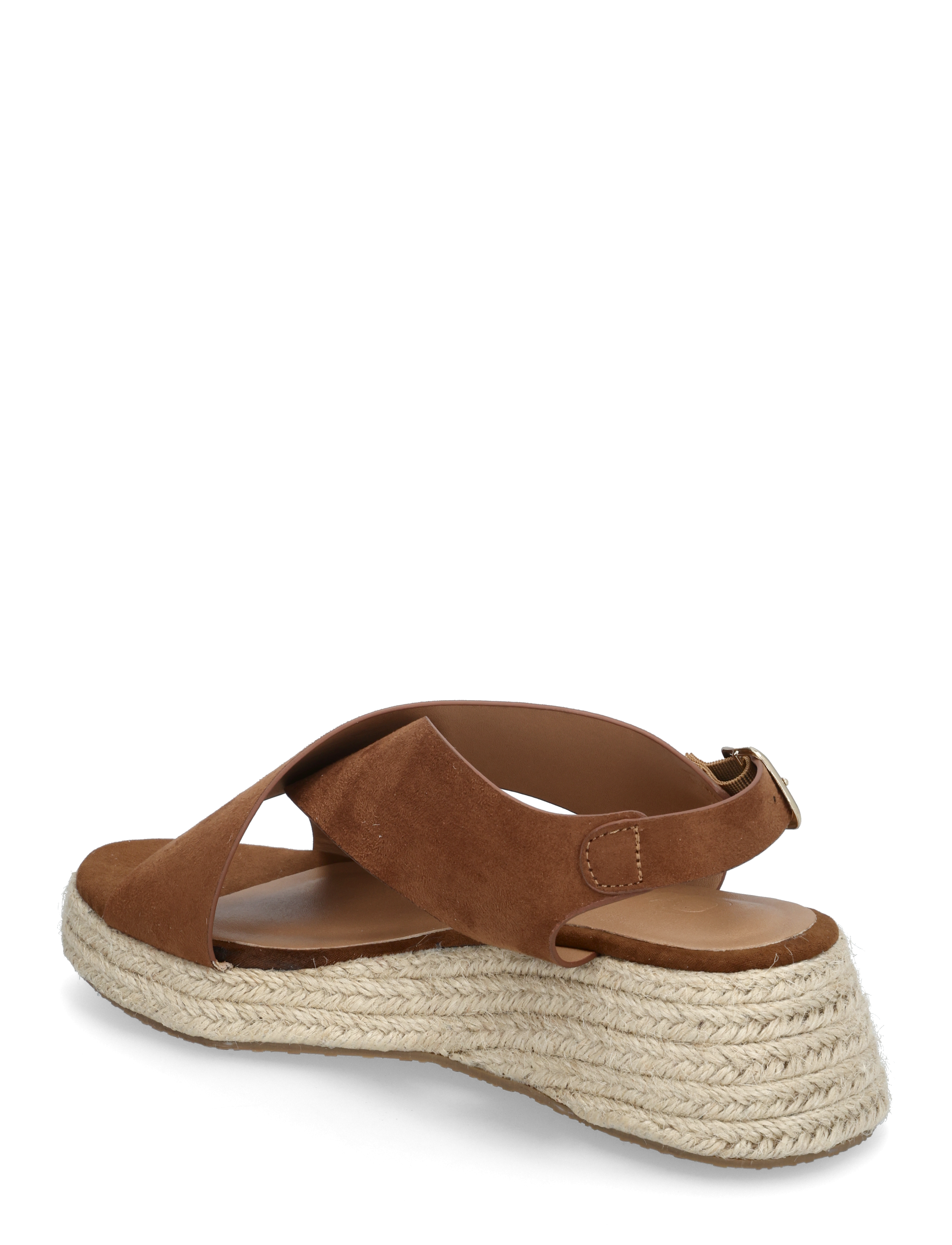 ONLY - ONLMINERVA-2 MF CROSS STRAP WEDGE - die niedrigsten preise - cognac - 2