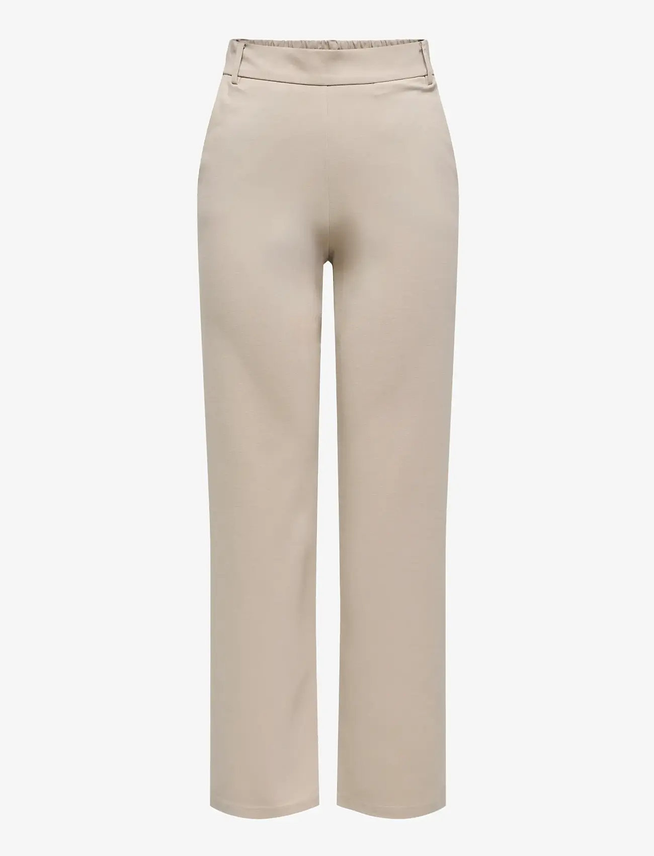 ONLY - ONLPOPTRASH MW STRAIGHT PNT NOOS - bukser med lige ben - pure cashmere - 1