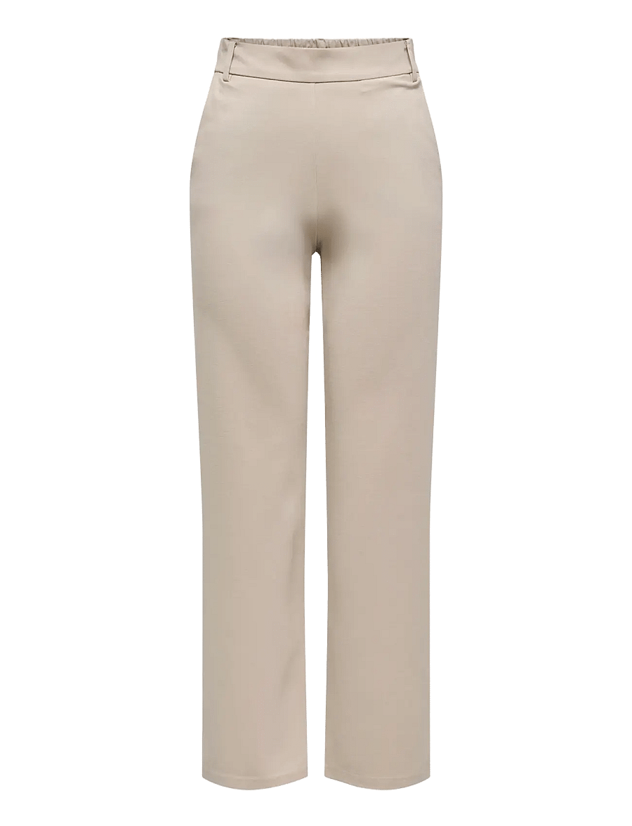 ONLY - ONLPOPTRASH MW STRAIGHT PNT NOOS - hose mit geradem bein - pure cashmere - 1