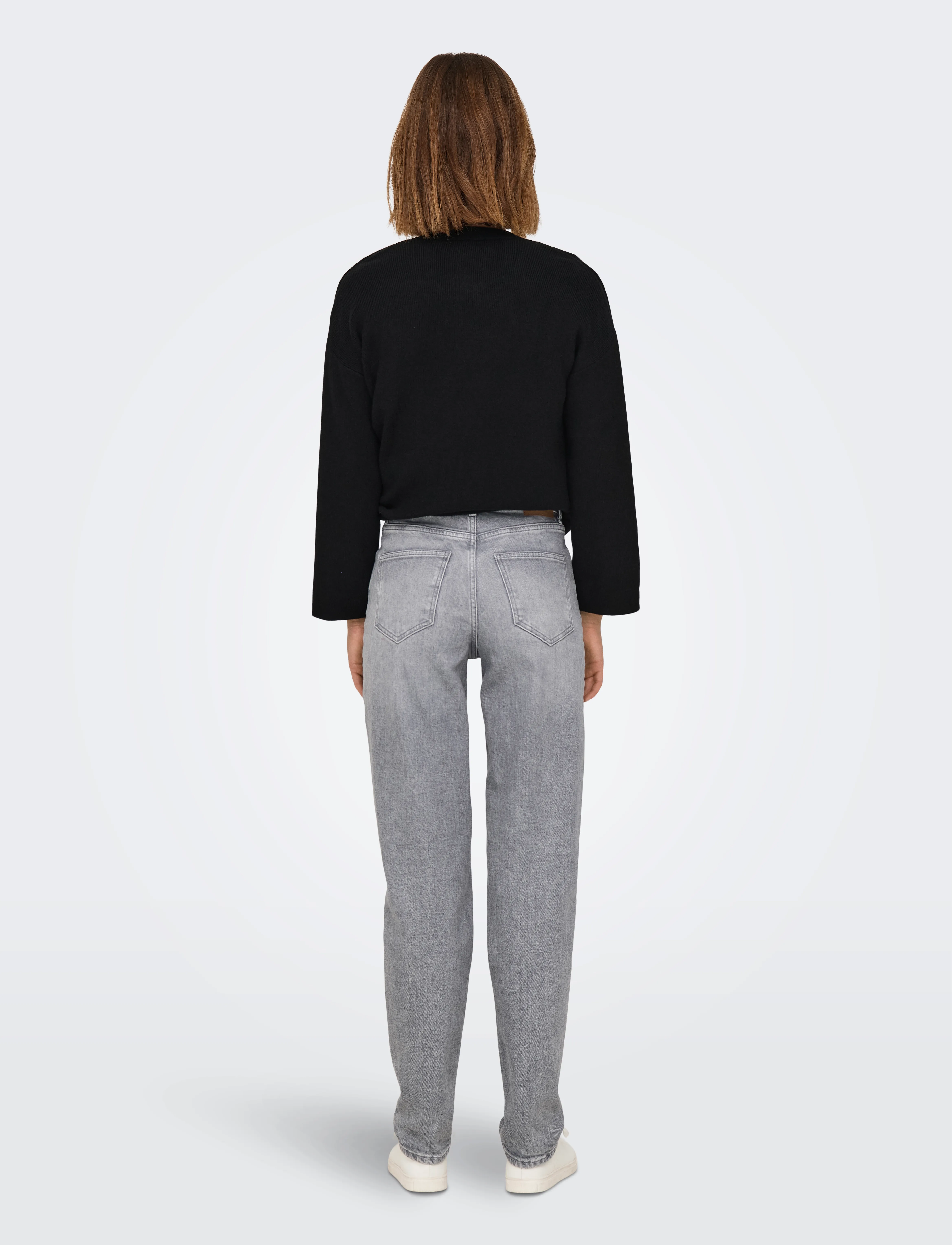 ONLY - ONLJUICY HW MOM REA707 DNM - medium grey denim - 3