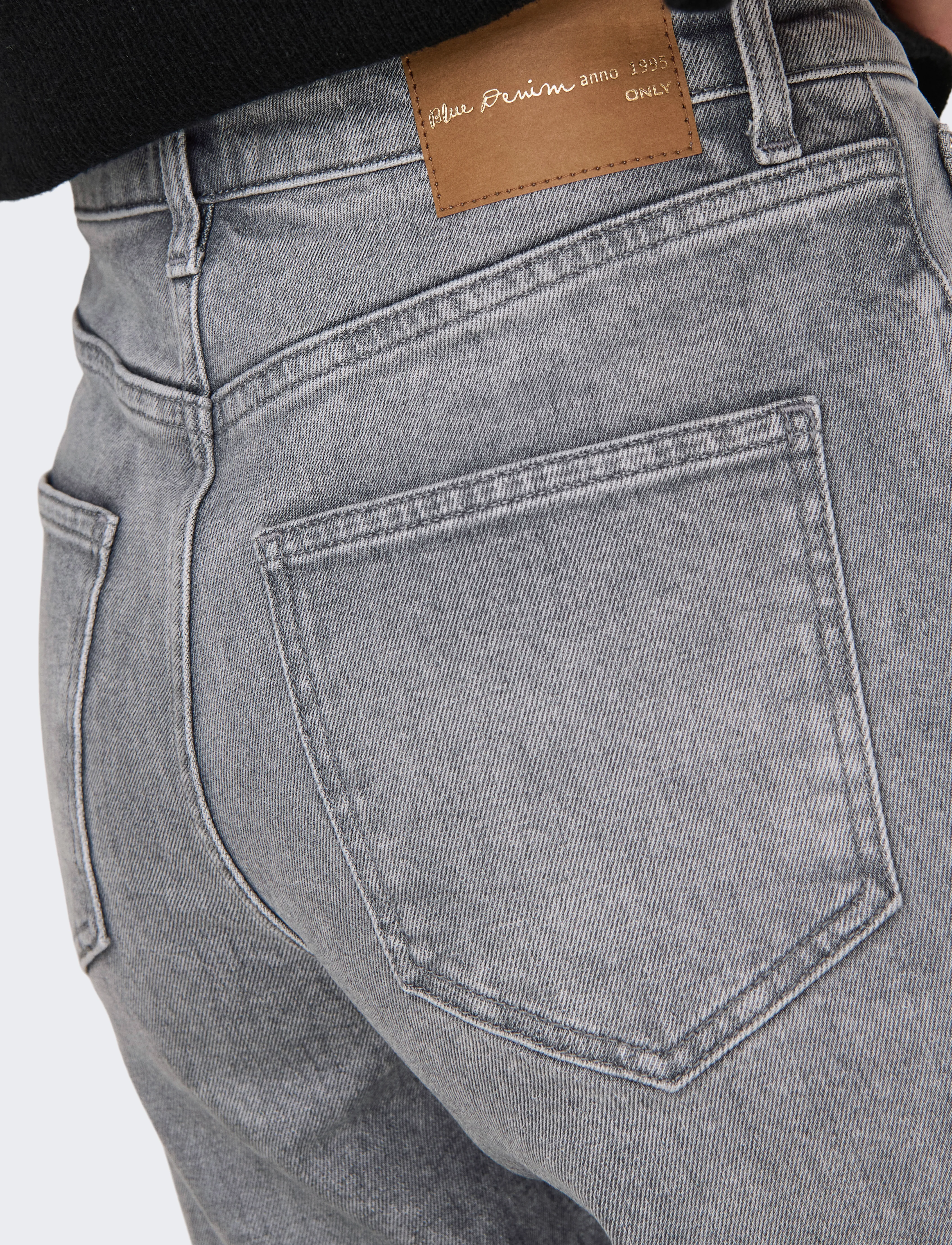 ONLY - ONLJUICY HW MOM REA707 DNM - medium grey denim - 5