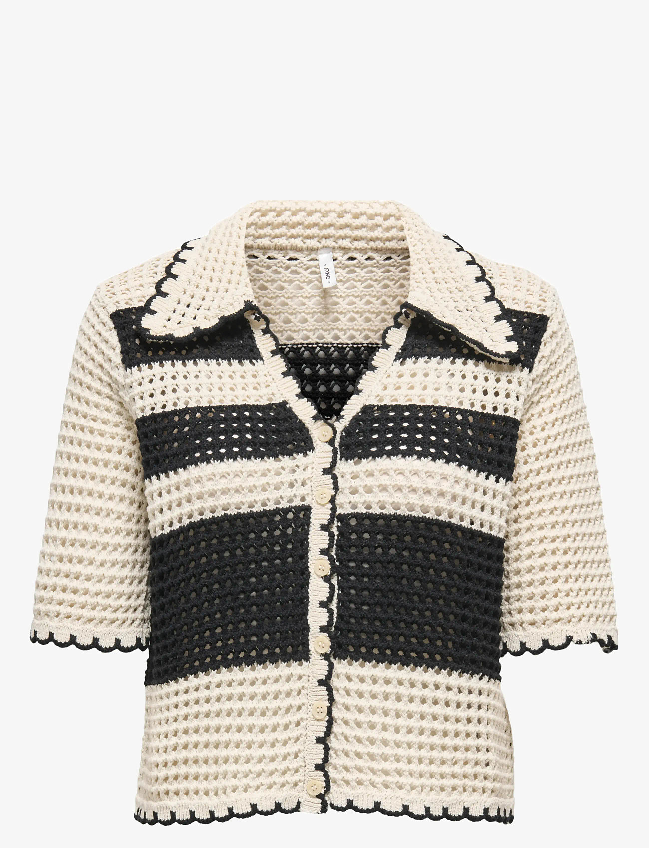 ONLY - ONLLUCIE LIFE 3/4 CARDIGAN KNT - koftor - ecru - 1