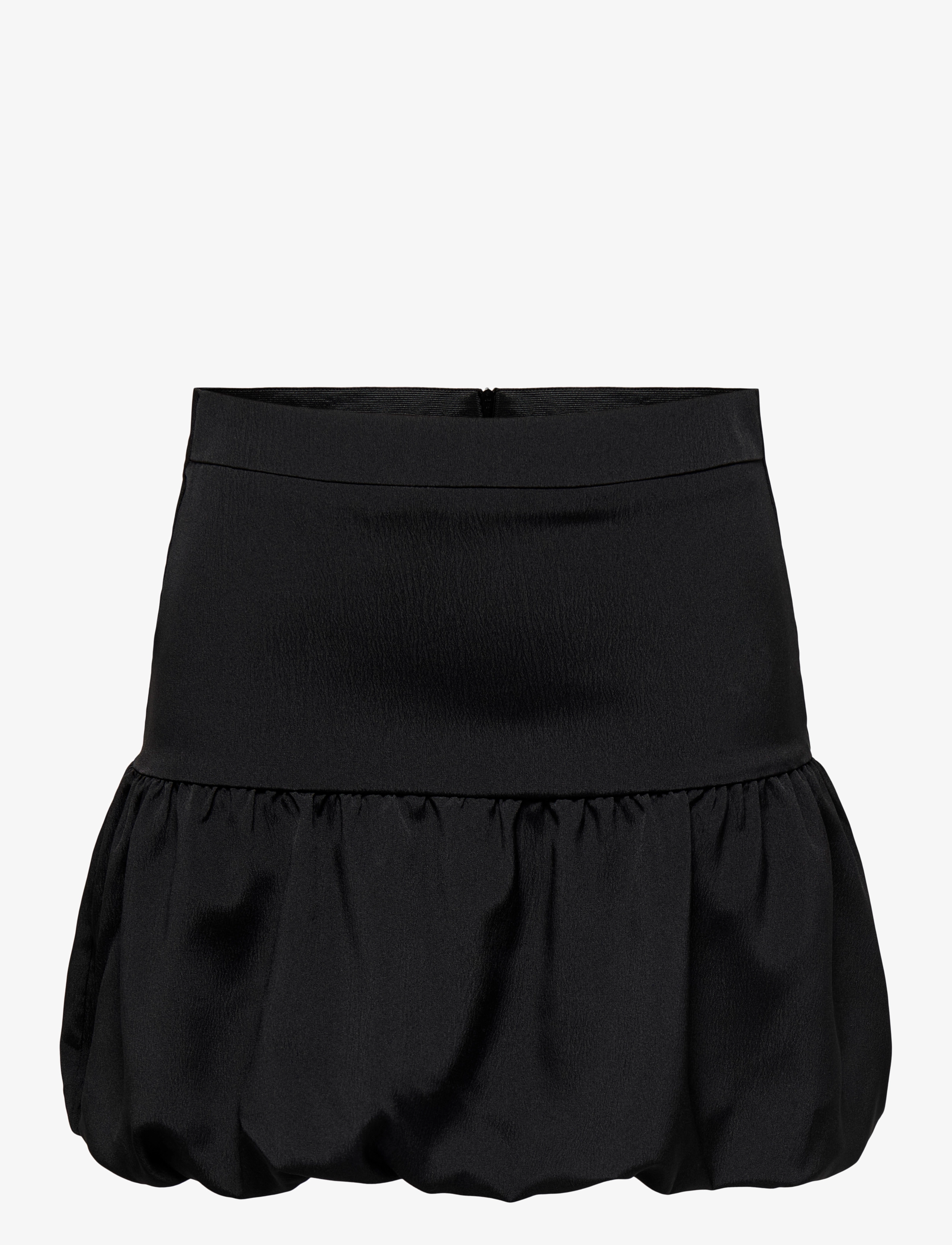 ONLY Onlnova Life Vis Baloon Skirt Solid, Kvinder, Ballon Nederdel, Sort, Str: L