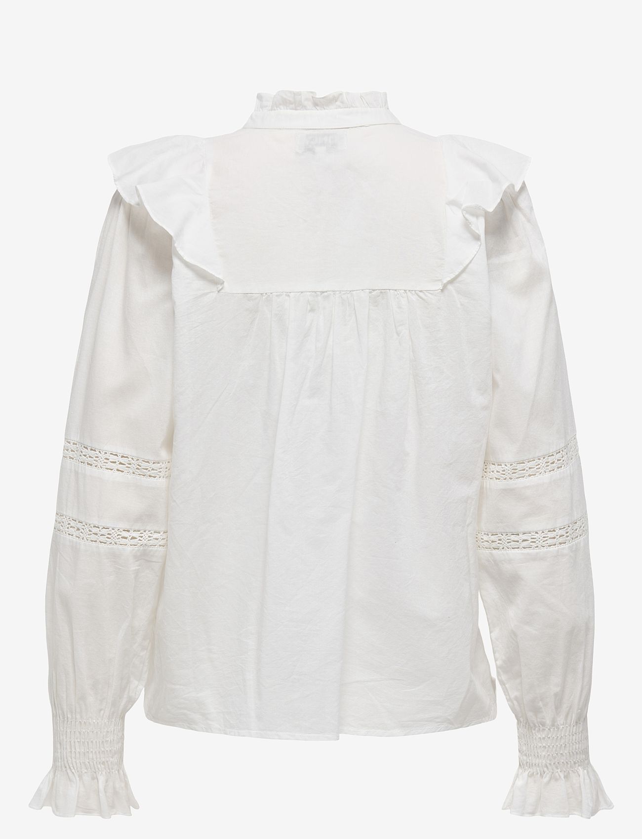 ONLY - ONLJULIA LIFE L/S BLOUSE WVN - cloud dancer - 2