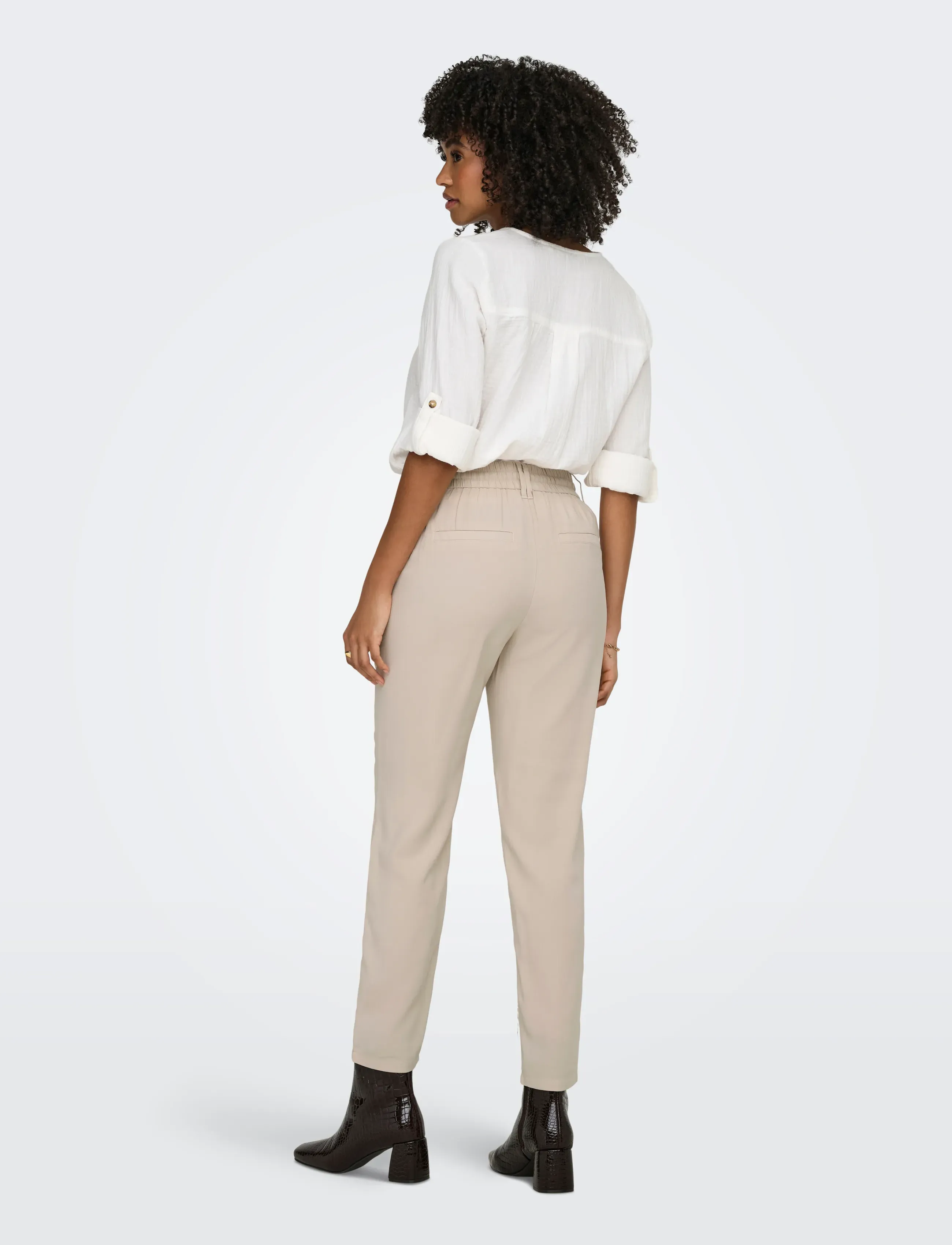 ONLY Onlpoptrash Aris Life Pant Wvn Noos chinos dam – bild 2
