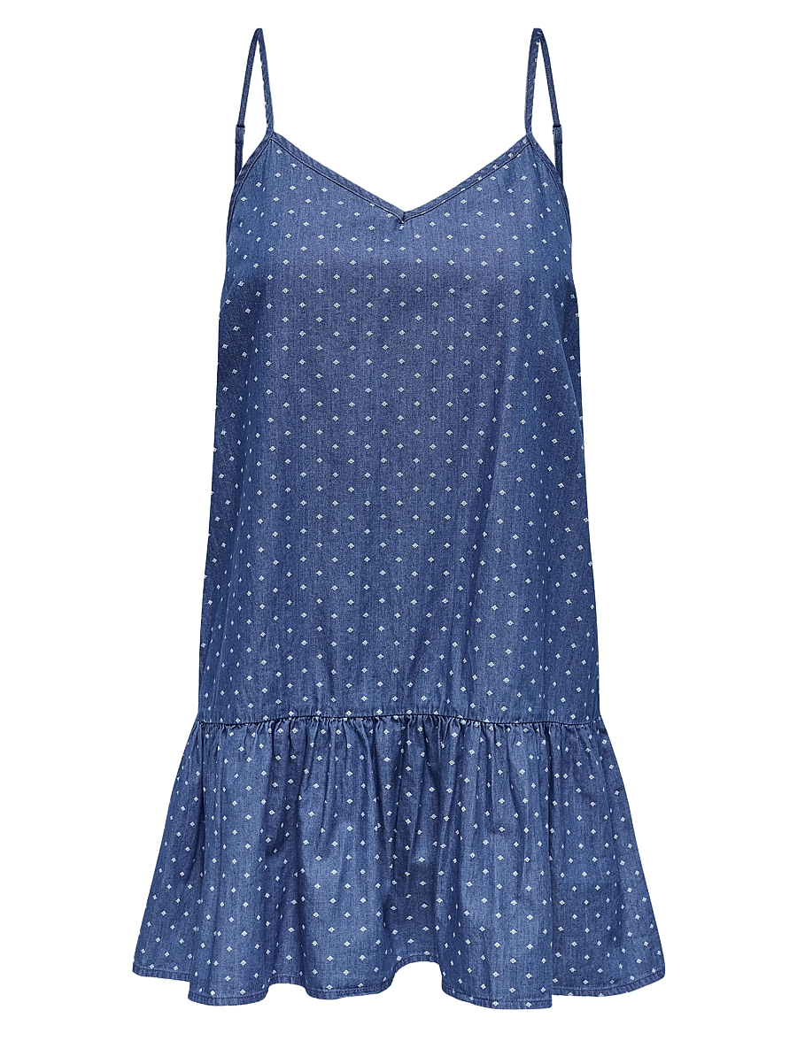 ONLY - ONLNOVA AZURE GIU DRESS PTM - medium blue denim - 1