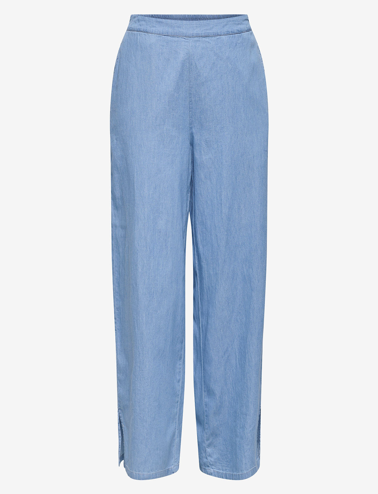 ONLY - ONLNOVA AZURE CHIARA PANT PTM - raka byxor - light blue denim - 1