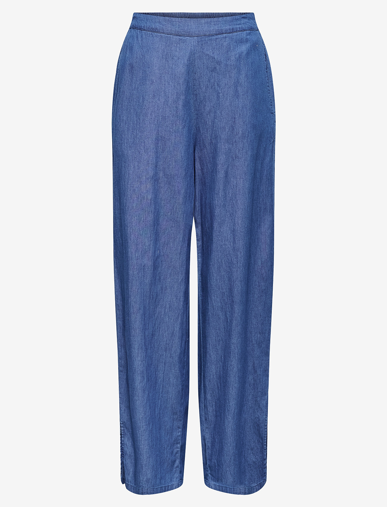 ONLY - ONLNOVA AZURE CHIARA PANT PTM - straight leg trousers - medium blue denim - 1