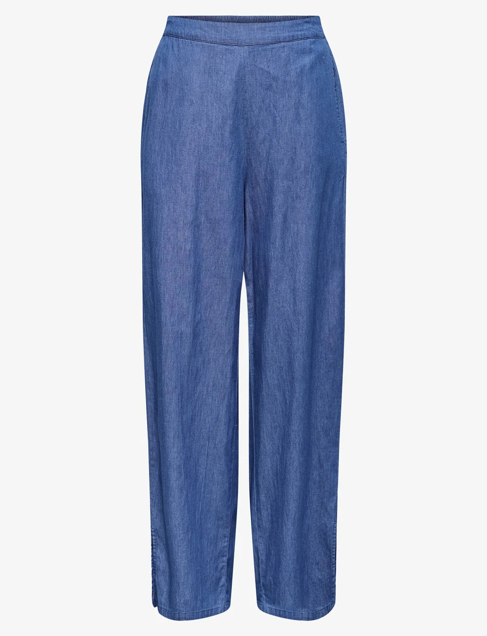 ONLY - ONLNOVA AZURE CHIARA PANT PTM - raka byxor - medium blue denim - 1