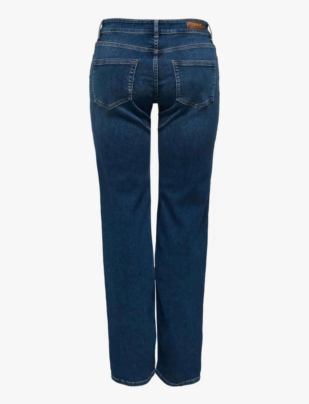 ONLY - ONLBLUSH MID STRAIGHT DNM TAI021 NOOS - straight jeans - dark blue denim - 2