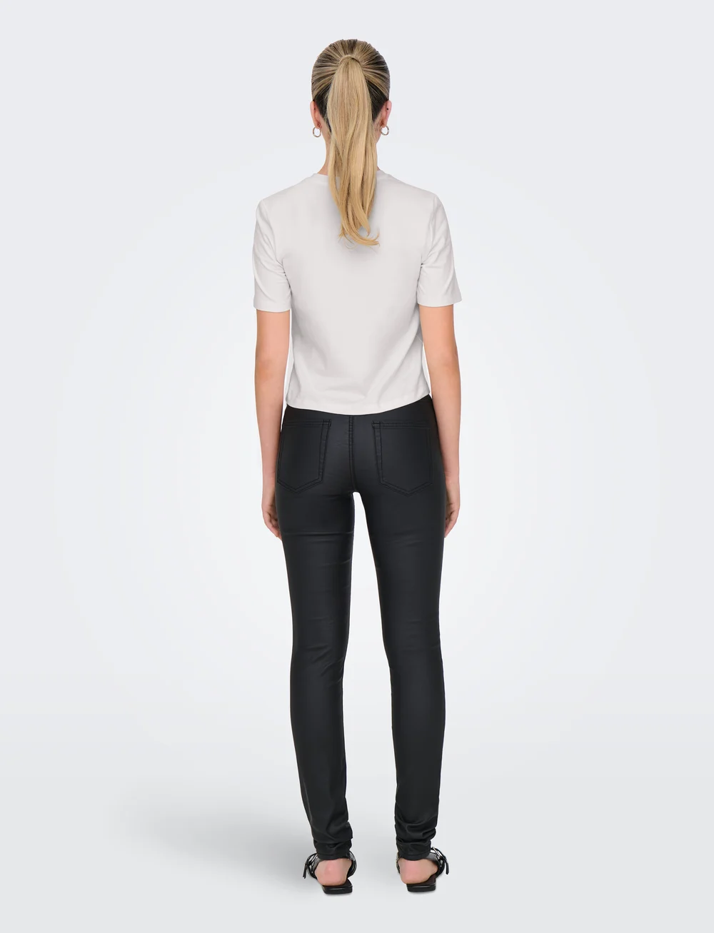 ONLY - ONLVALLIE LIFE S/S LOVE TOP BOX JRS - t-shirts - cloud dancer - 3