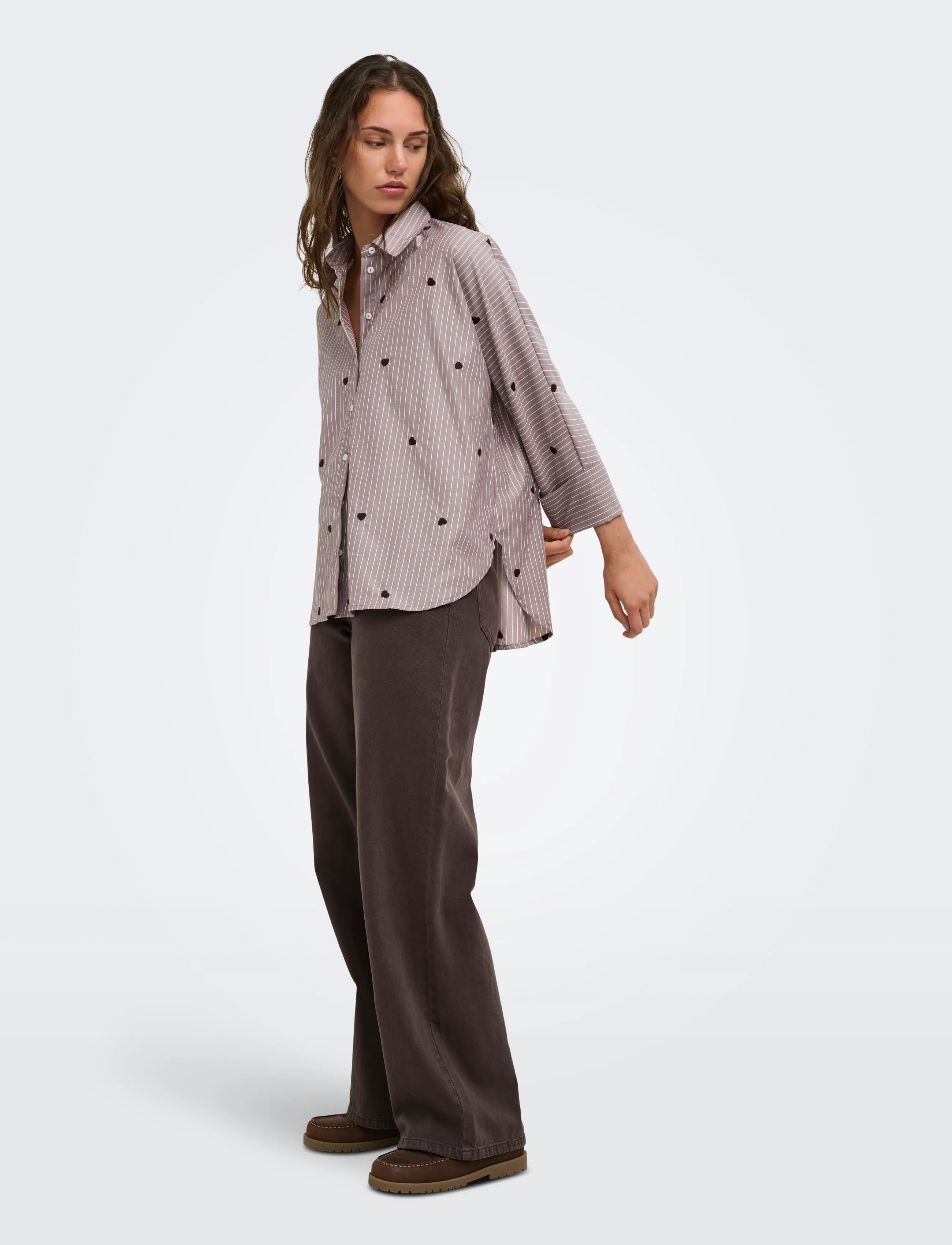 ONLY Onlnew Lina Grace Str Emb Shirt Noos Wvn skjortor dam – bild 5