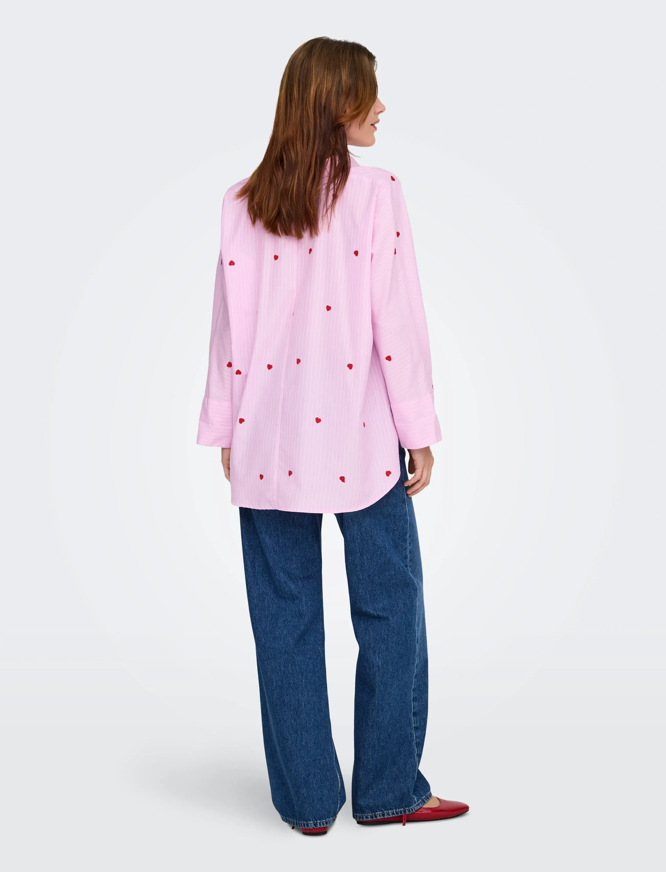 ONLY - ONLNEW LINA GRACE STR EMB SHIRT NOOS WVN - long-sleeved shirts - lilac sachet - 2