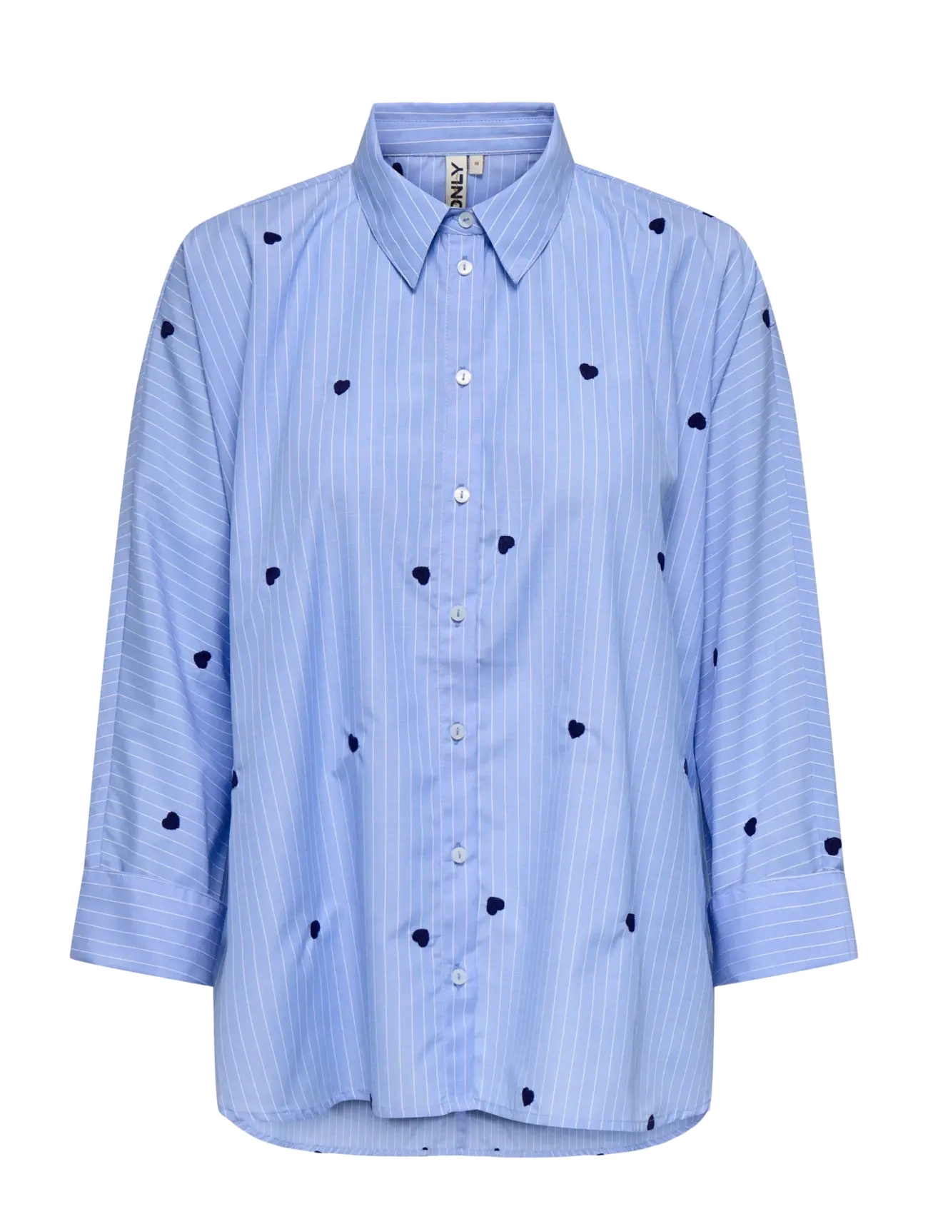 ONLY ONLNEW LINA GRACE STR EMB SHIRT NOOS WVN - Pluusid ja särgid - MOONLIGHT BLUE / blue