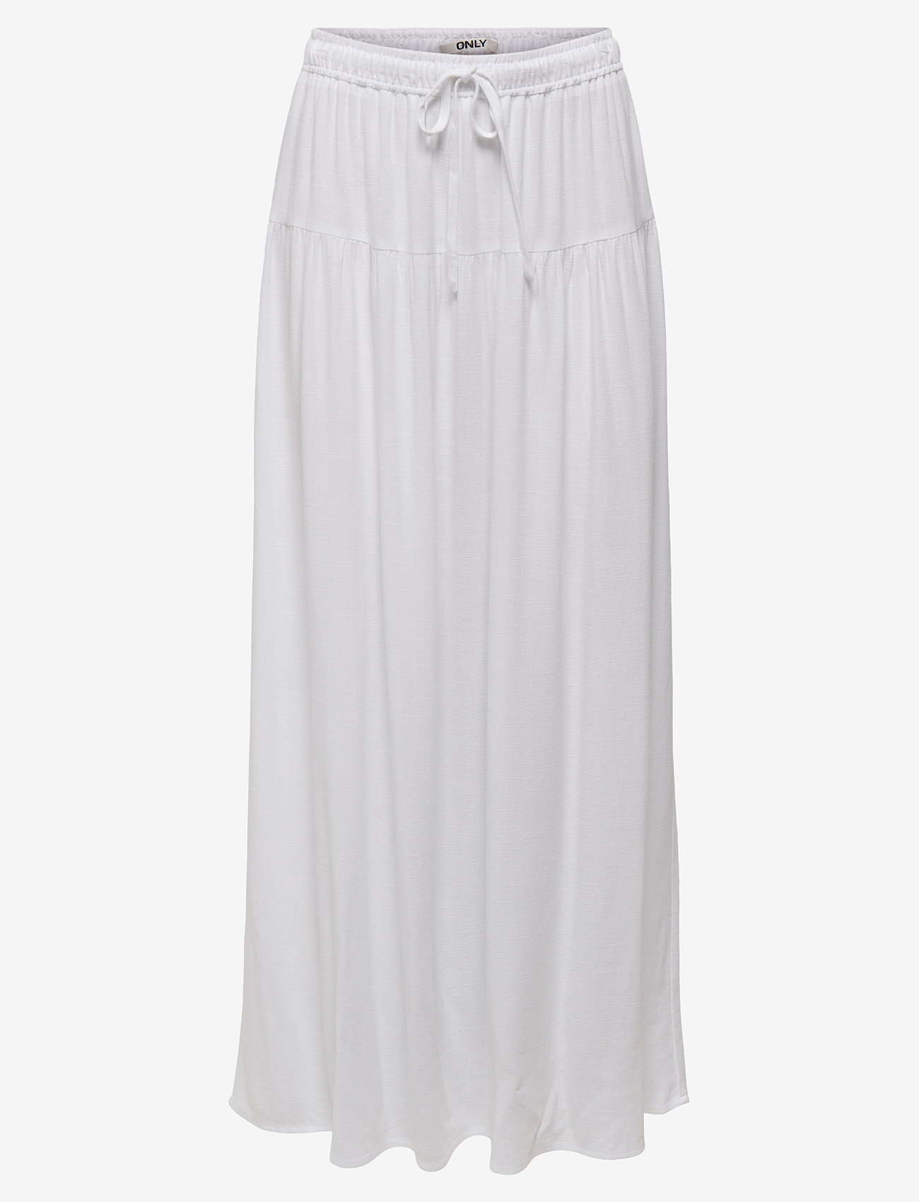 ONLY - ONLSIESTA MW LINEN BL LONG SKIRT PNT - maksiseelikud - bright white - 0