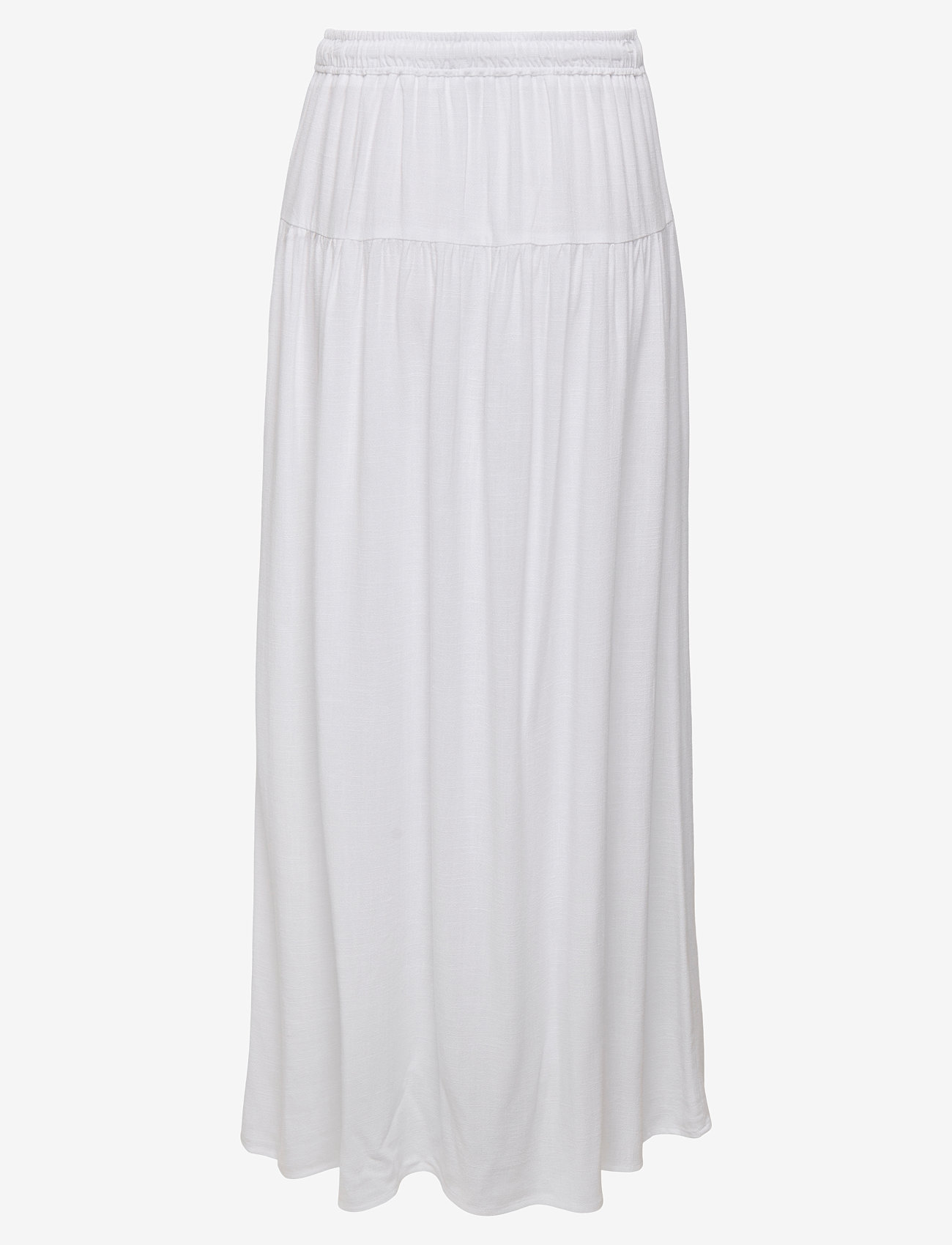 ONLY - ONLSIESTA MW LINEN BL LONG SKIRT PNT - maksiseelikud - bright white - 1