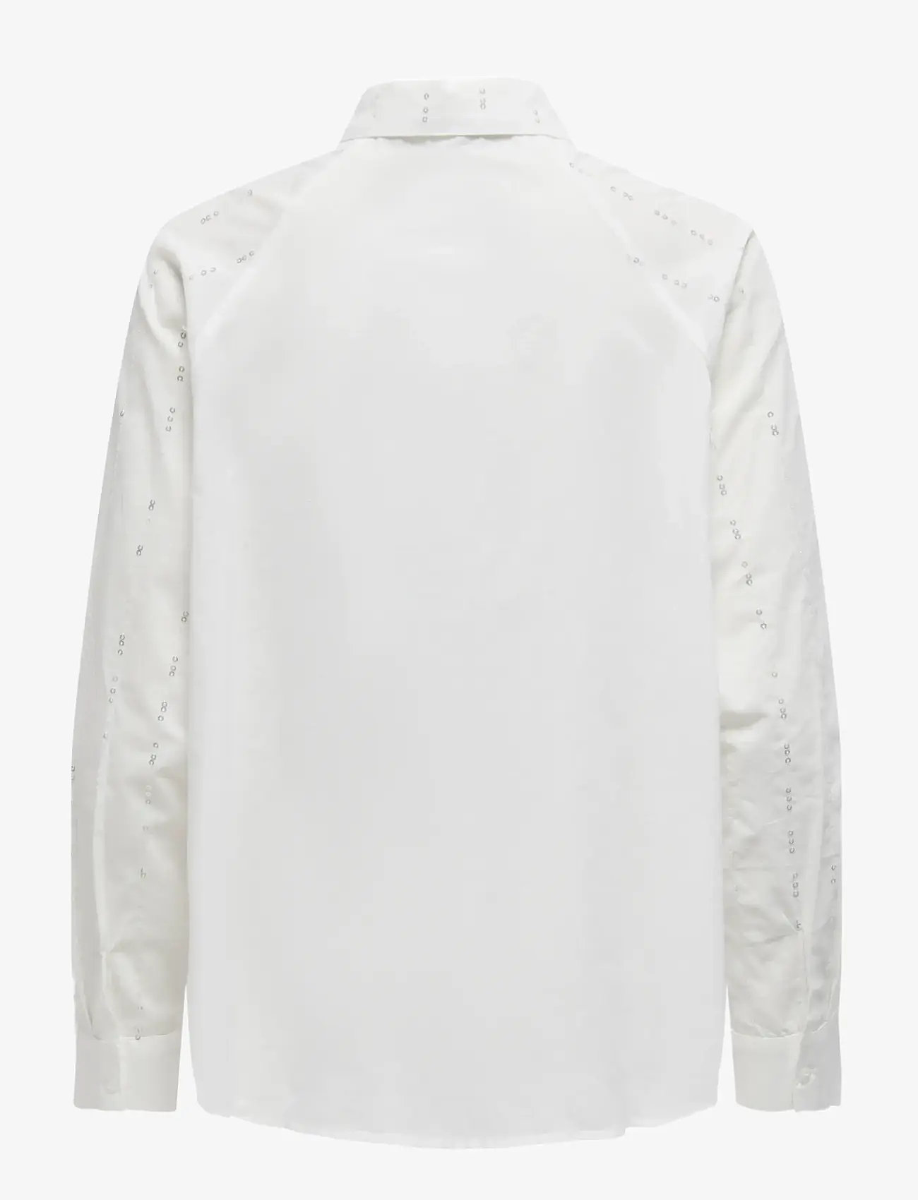 ONLY - ONLMINNA GRACE LS DETAIL SHIRT WVN - langærmede skjorter - cloud dancer - 2