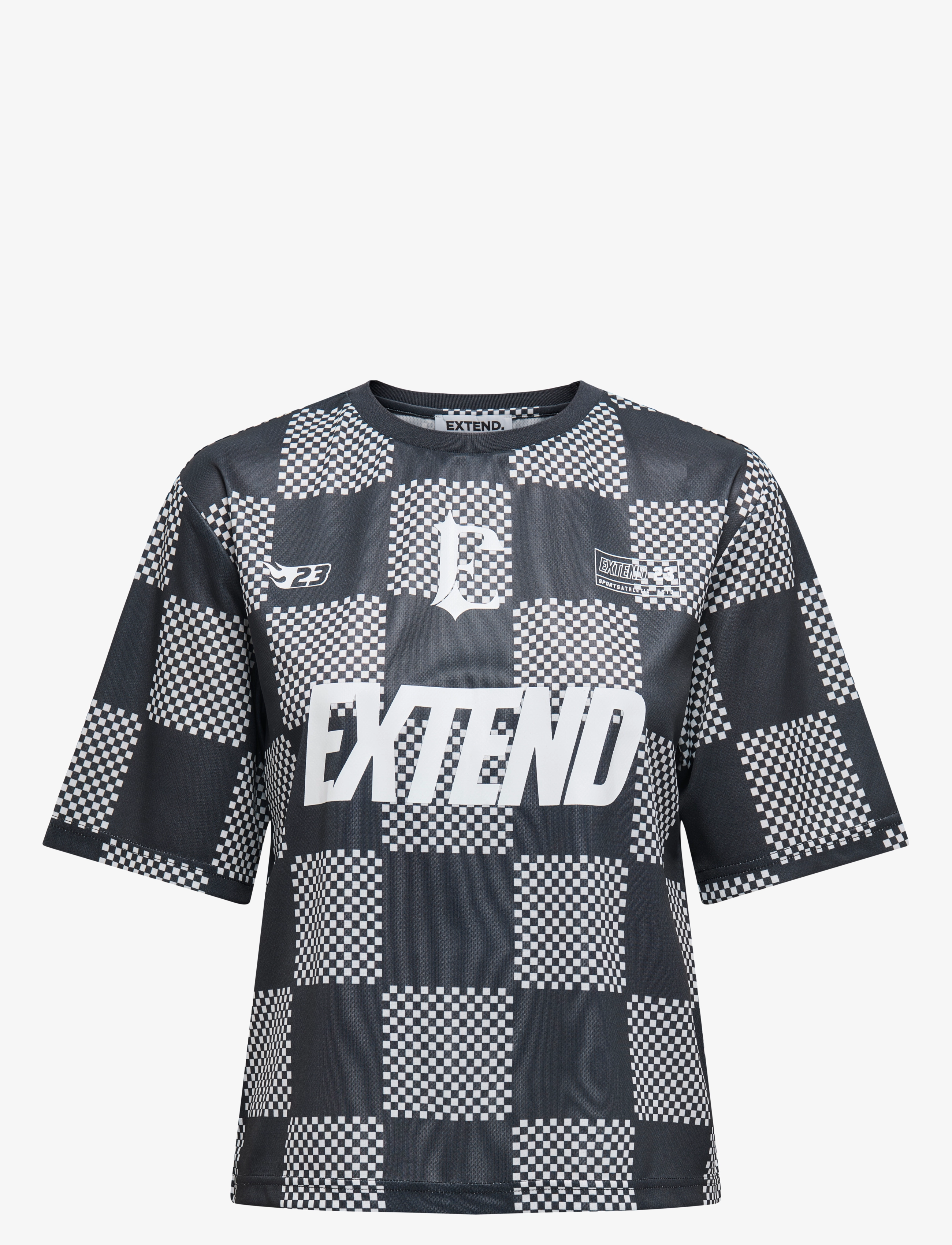 ONLY Onlmoto S/S Racing T-Shirt Xt Pnt, L, Black, T-Shirts & Toppe > Kortærmede, Dame