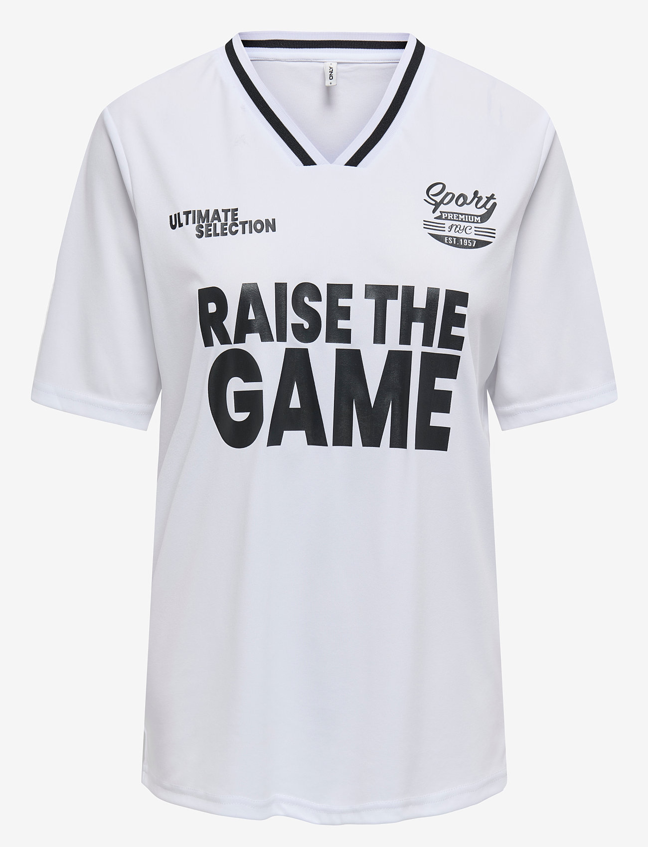 ONLY - ONLNADINE S/S TOP BOX JRS - t-shirts - bright white - 1