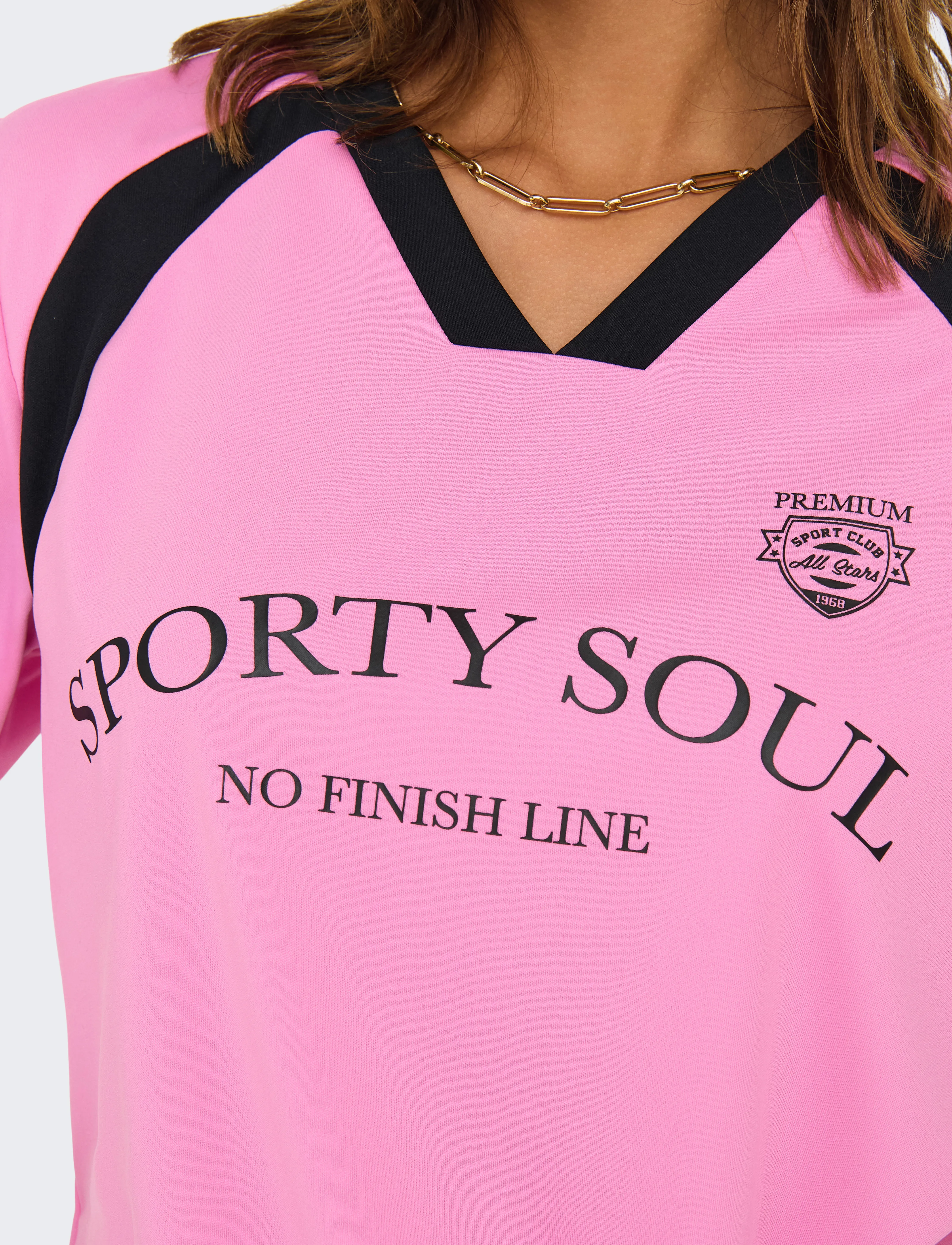 ONLY - ONLNADINE S/S TOP BOX JRS - t-shirts - fuchsia pink - 4