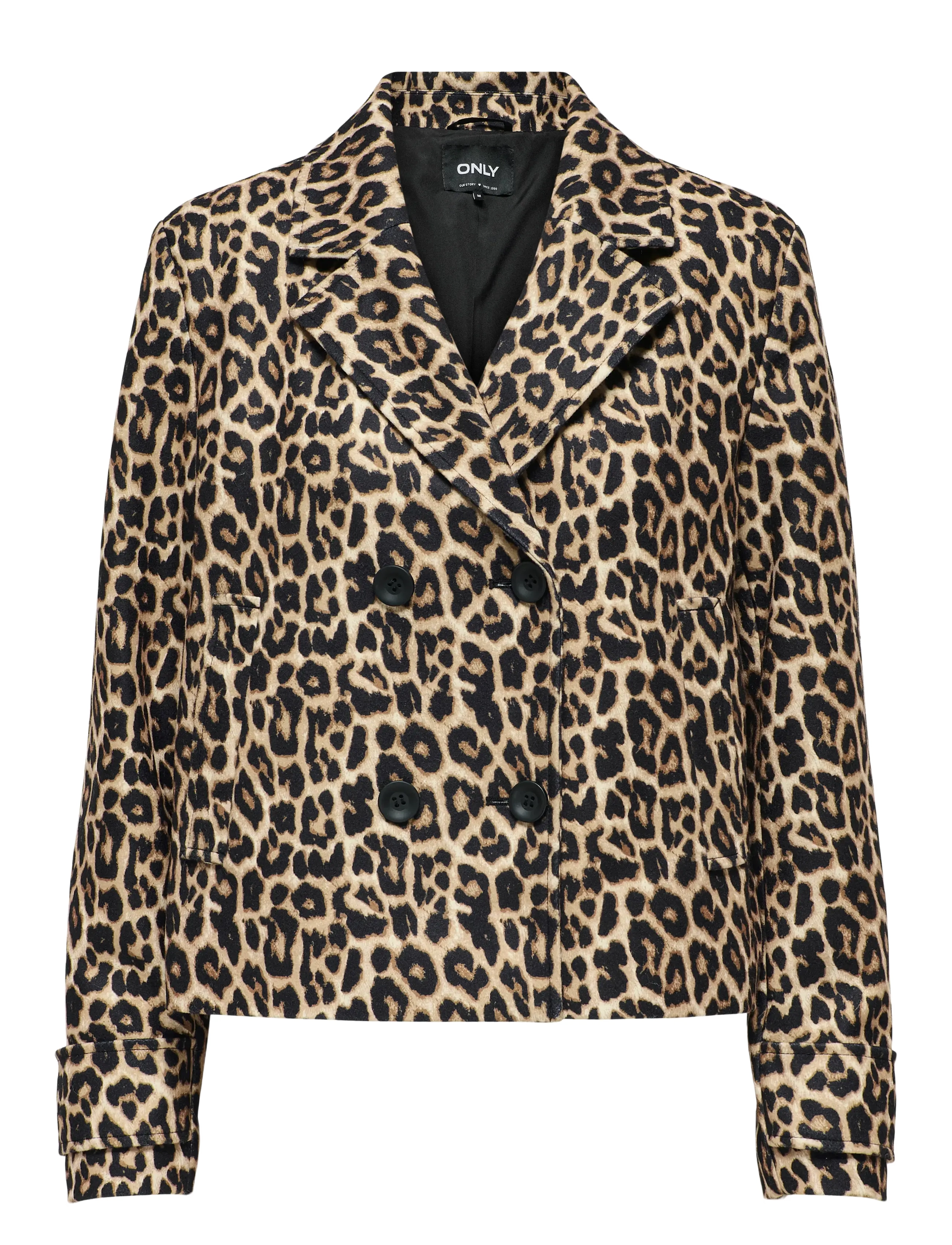 ONLY ONLFREJA NANCY SHORT LEO JACKET OTW - Pintsakud - HUMUS / beige